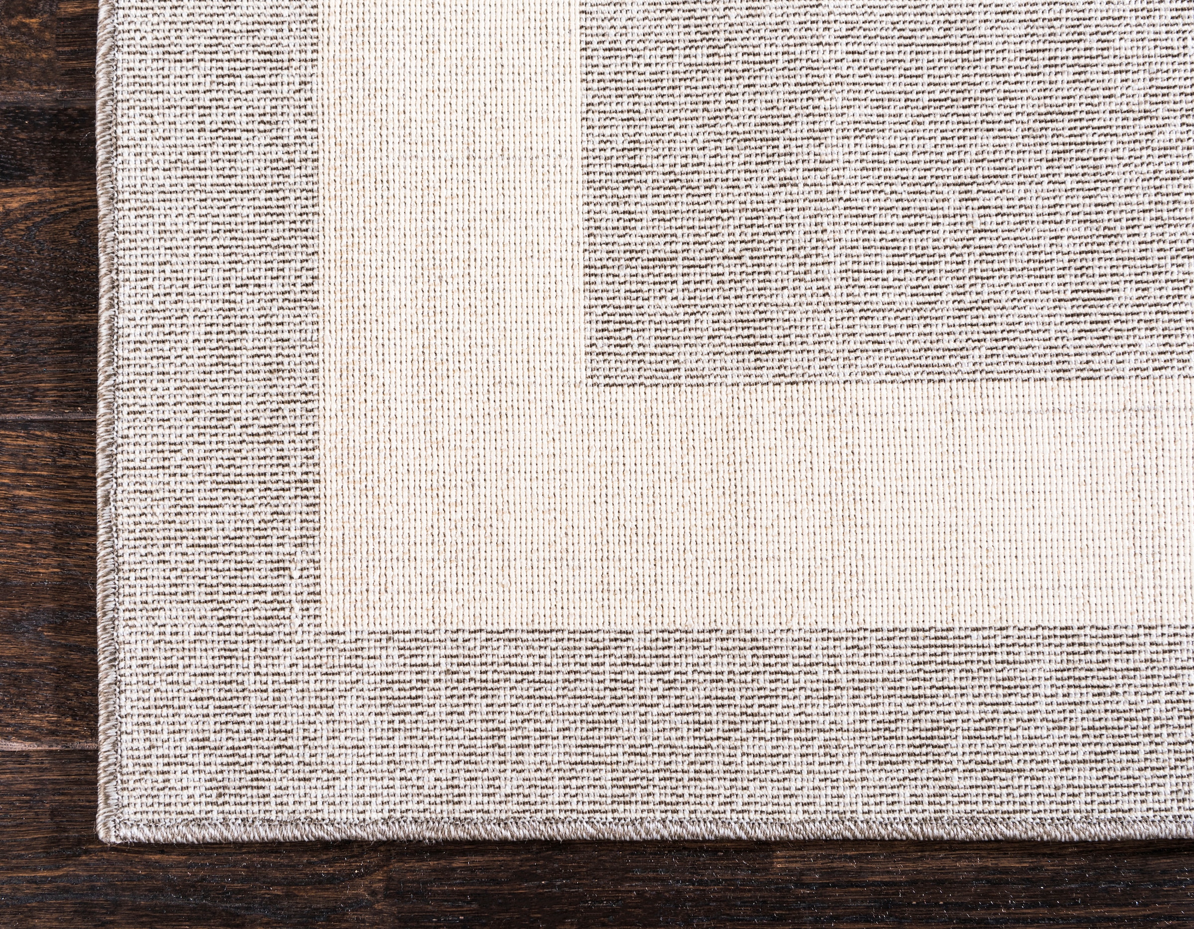 Myflair Möbel & Accessoires Teppich »Good Times, LAGERRÄUMUNG!«, rechteckig, 13 mm Höhe, Kurzflor, gewebt, melierte Optik, mit Bordüre