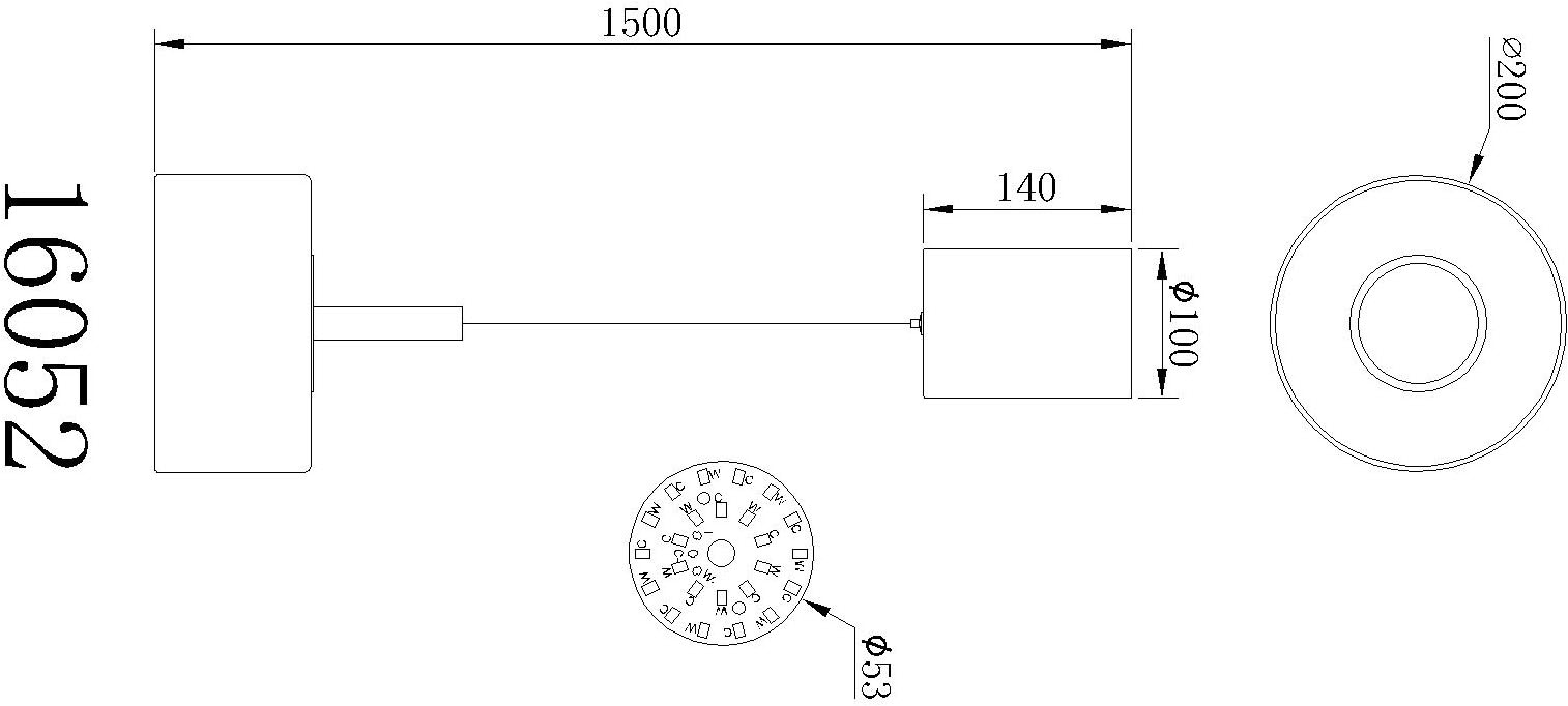 GLOBO LIGHTING LED Pendelleuchte »TRENTON«, Leuchtmittel LED-Modul | LED fest integriert, Hängelampe/Hängeleuchte/Wohnzimmer/Esstisch/elegant