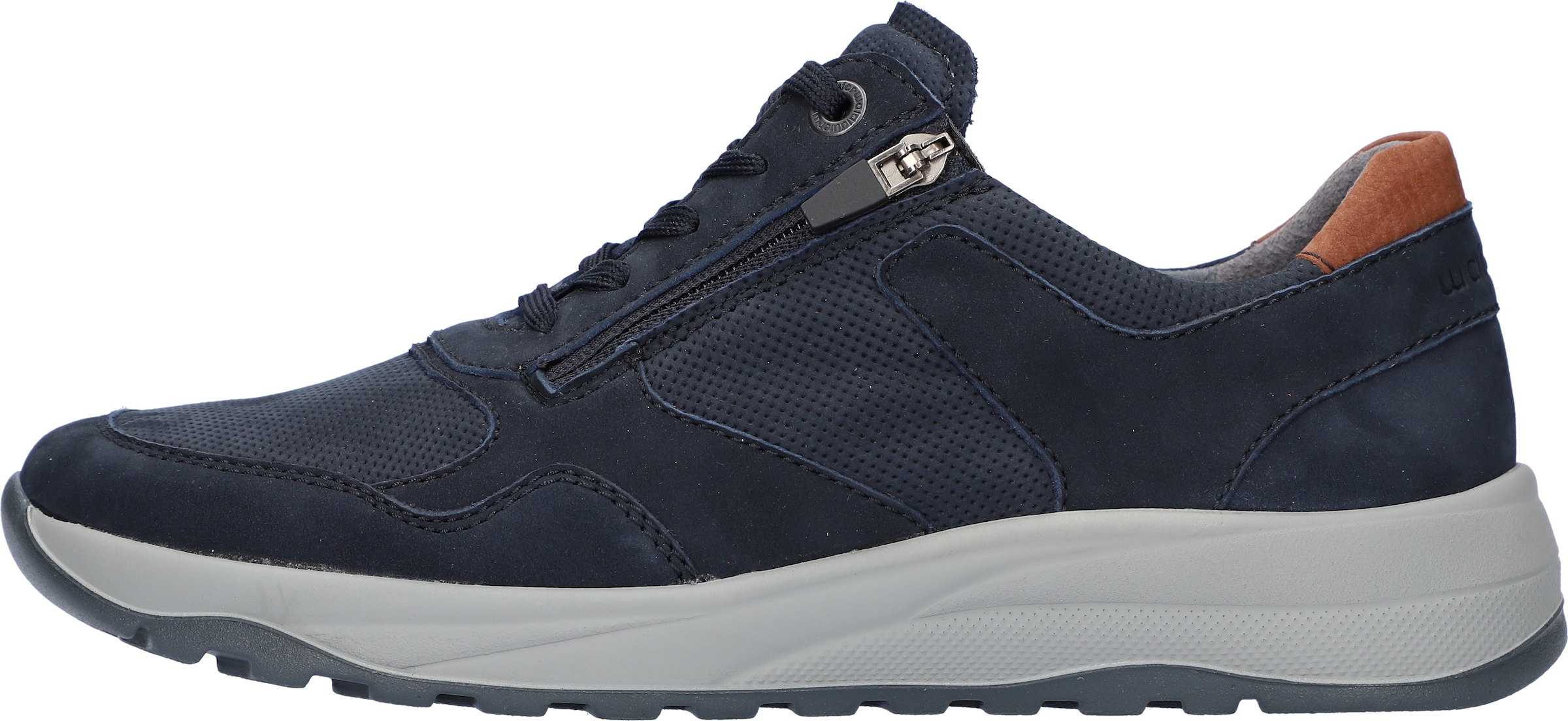 Waldläufer Sneaker »K-JOHN«  Schnürschuh, Bequemschuh, K-Weite, mit seitlichem Reißverschluss