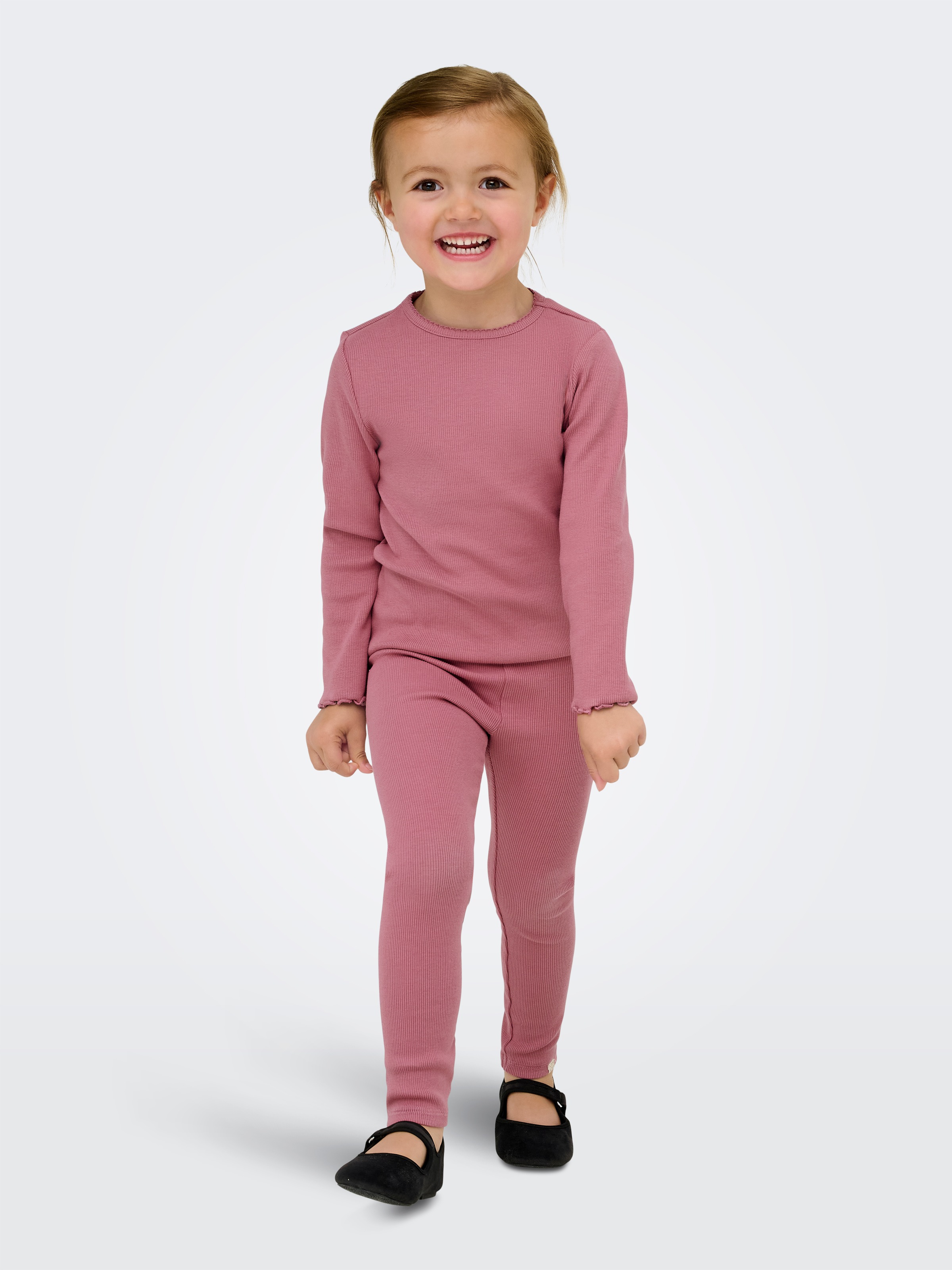 KIDS ONLY Leggings »KMGTRINNY SOLID LEGGING JRS NOOS«  Baumwollmischung, figurbetont