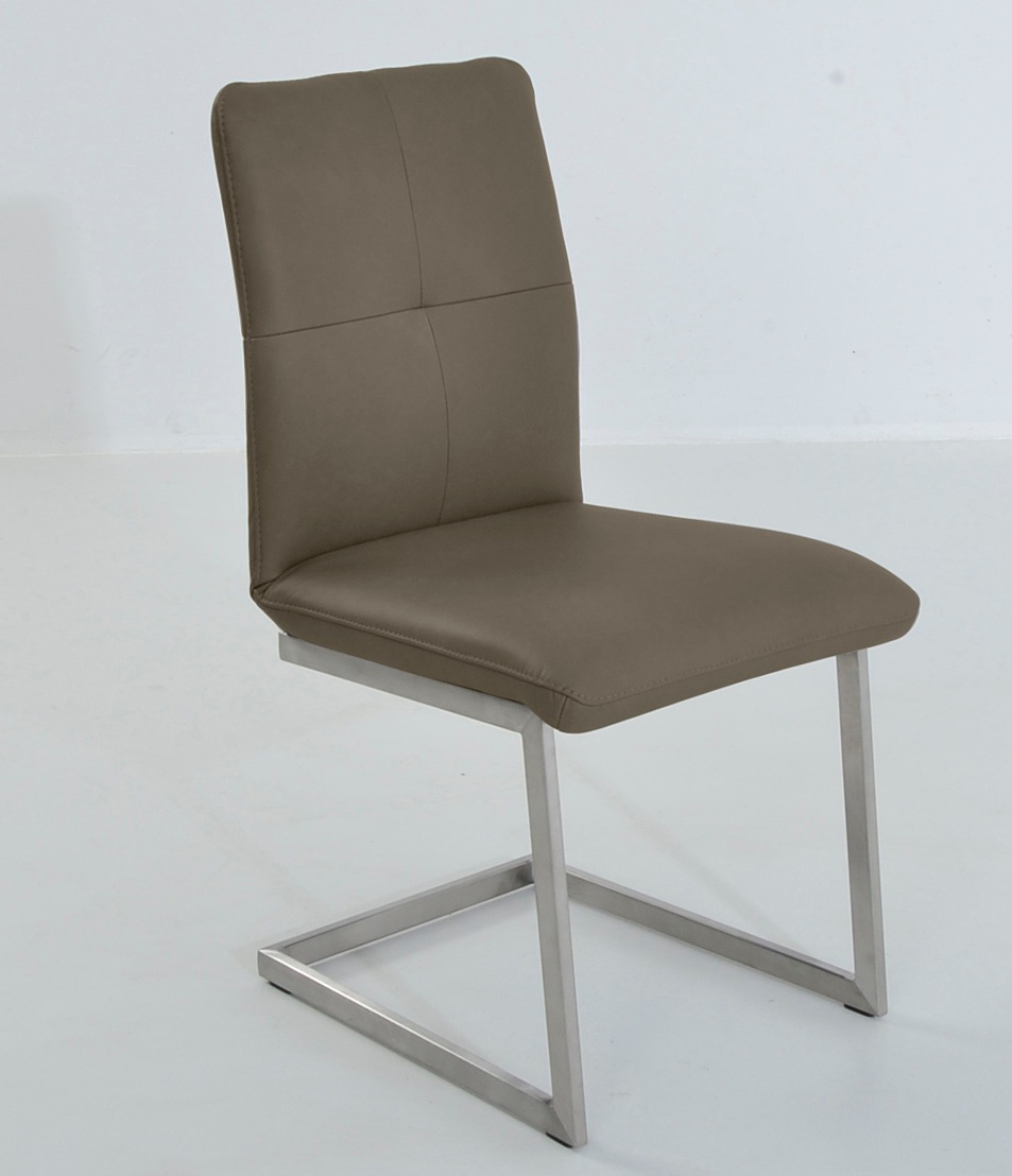 K+W Komfort & Wohnen Freischwinger »6511«, Leder CLOUD, Freischwinger mit H günstig online kaufen