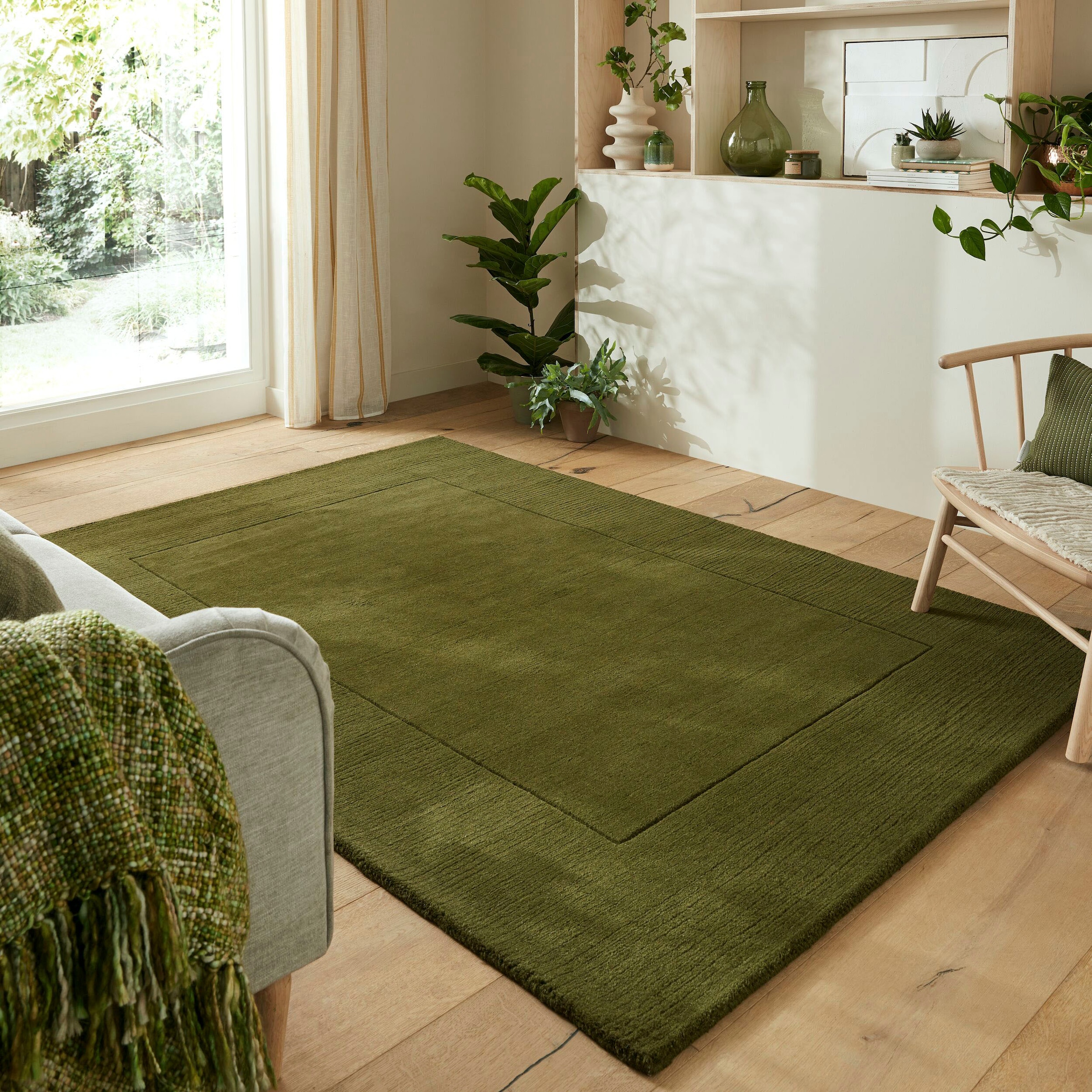 FLAIR RUGS Wollteppich »Tuscany« rechteckig 8 mm Höhe
