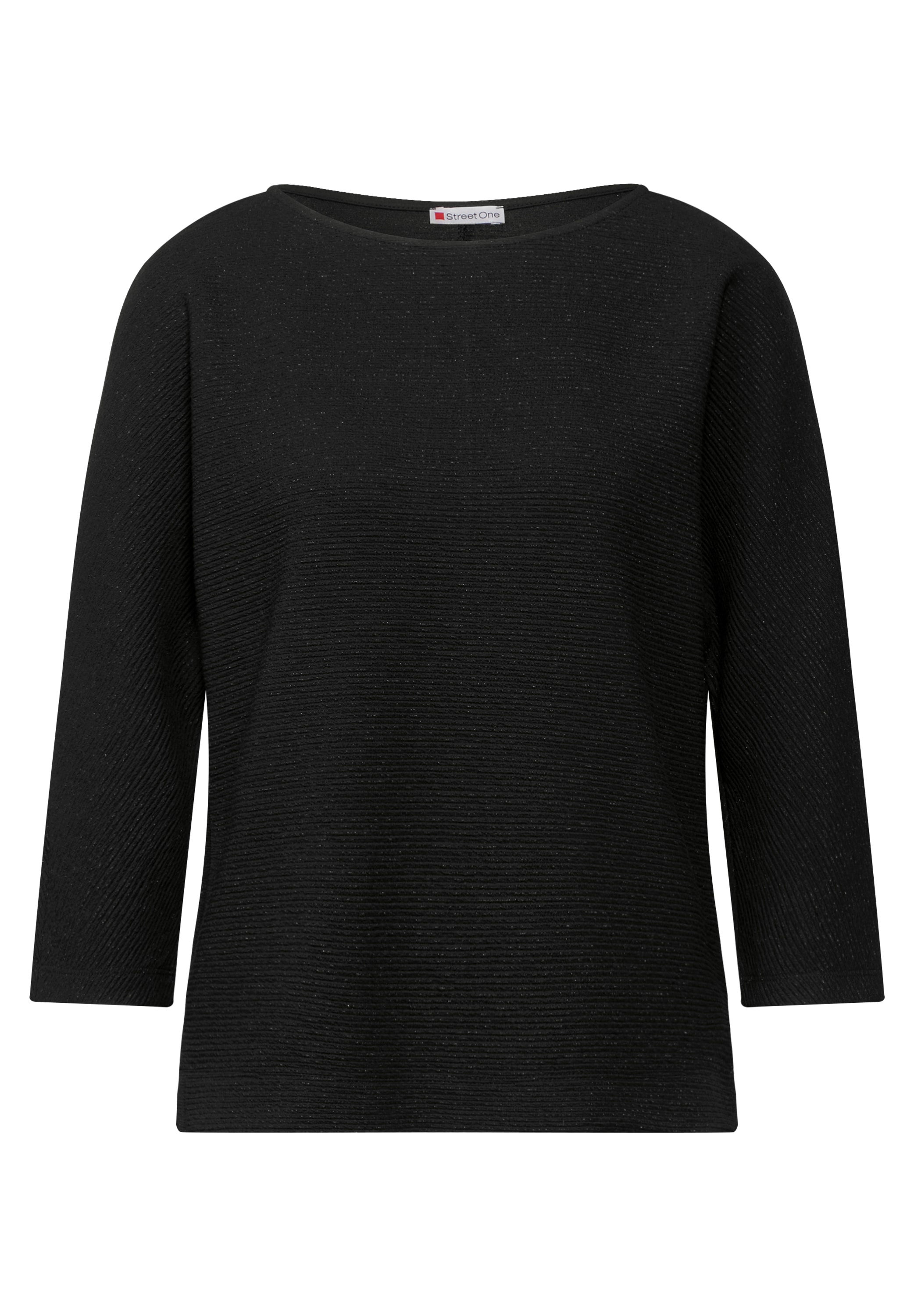 STREET ONE 3/4-Arm-Shirt, mit feiner Struktur