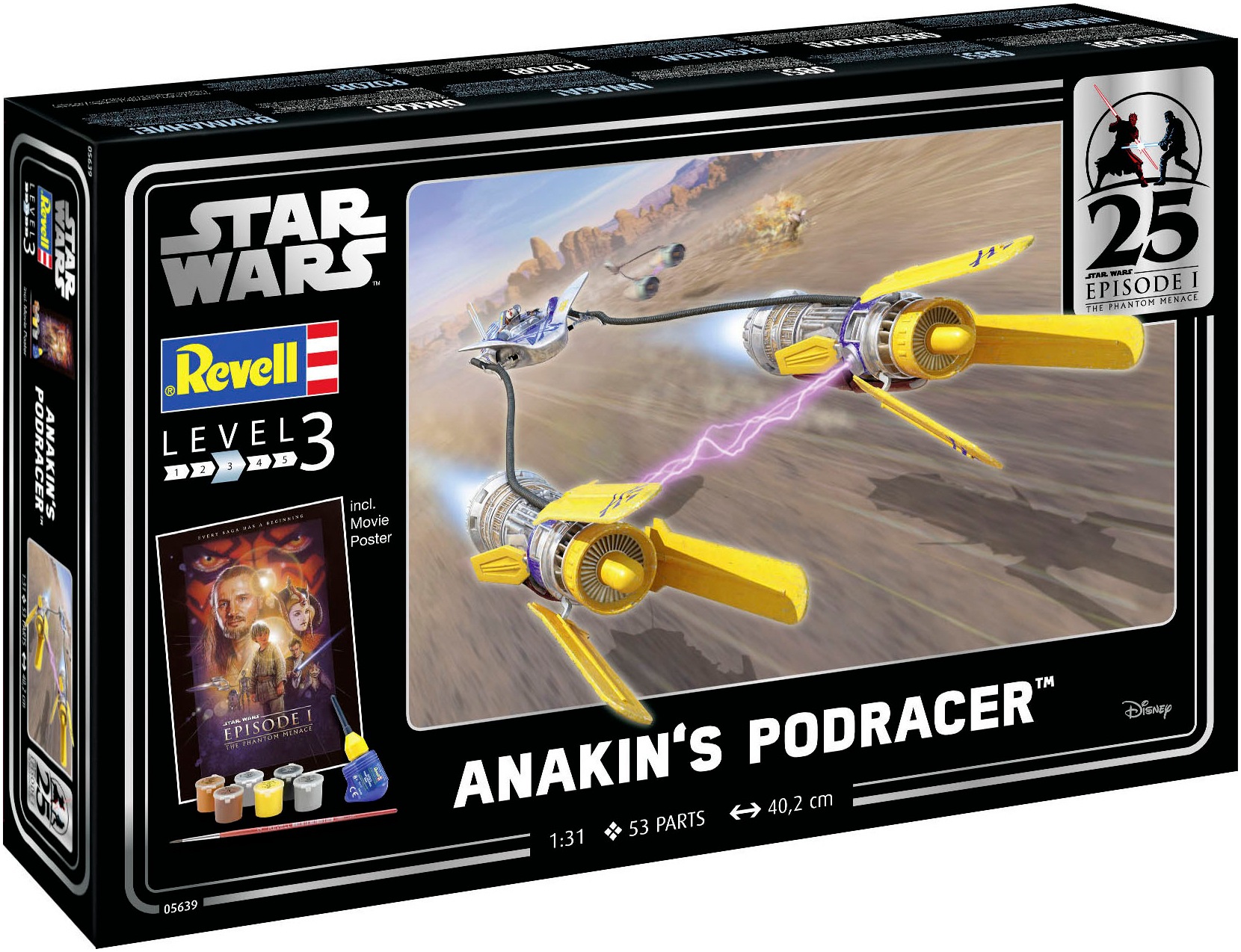 Revell® Modellbausatz »Geschenkset Anakin's Podracer, Star Wars« Made in Europe