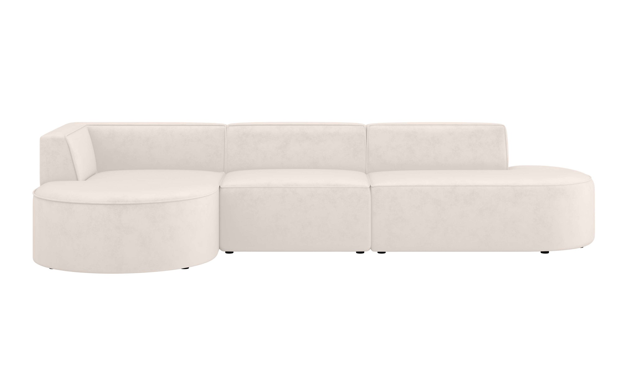 OTTO home Ecksofa »EIVIND Designer Sofa mit Ottomane rechts/links, B/T/H: 3 günstig online kaufen