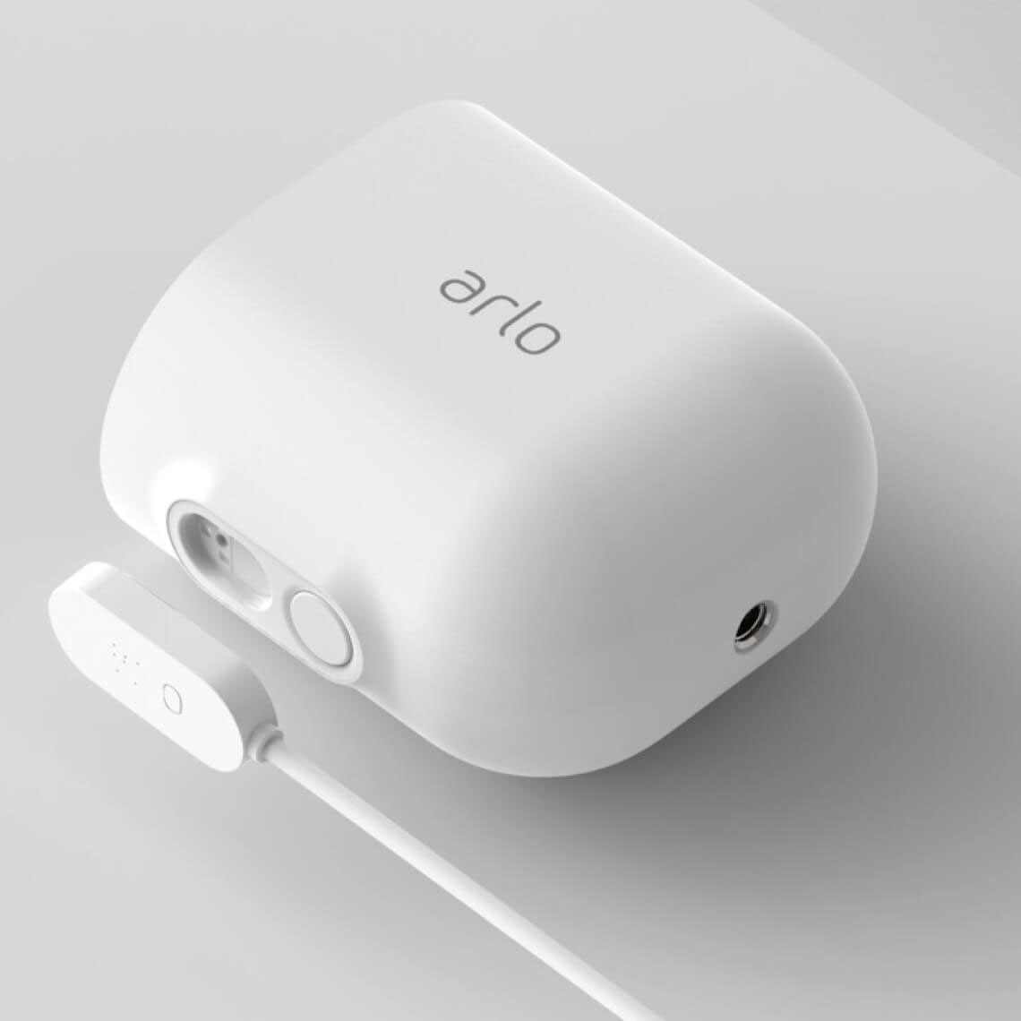 ARLO Überwachungskamera »Ultra 2 Spotlight Kabelloses 4K-UHD-Überwachungssystem mit 2 Kamera«, Außenbereich, (2 tlg.)