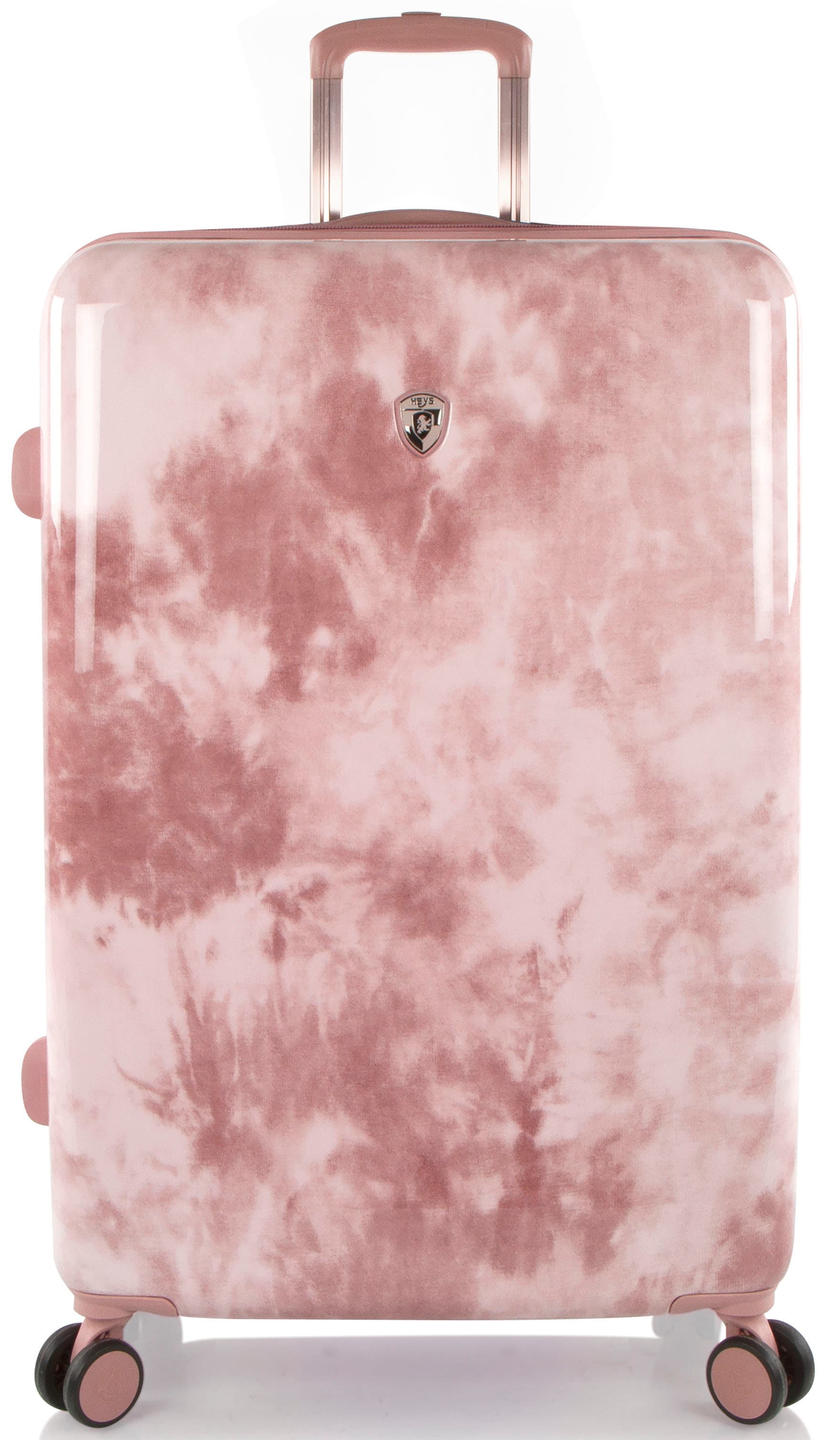 Heys Hartschalen-Trolley »Tie-Dye pink, 76 cm«, 4 Rollen, Heys x Joachim Llambi Hartschalen-Koffer Volumenerweiterung