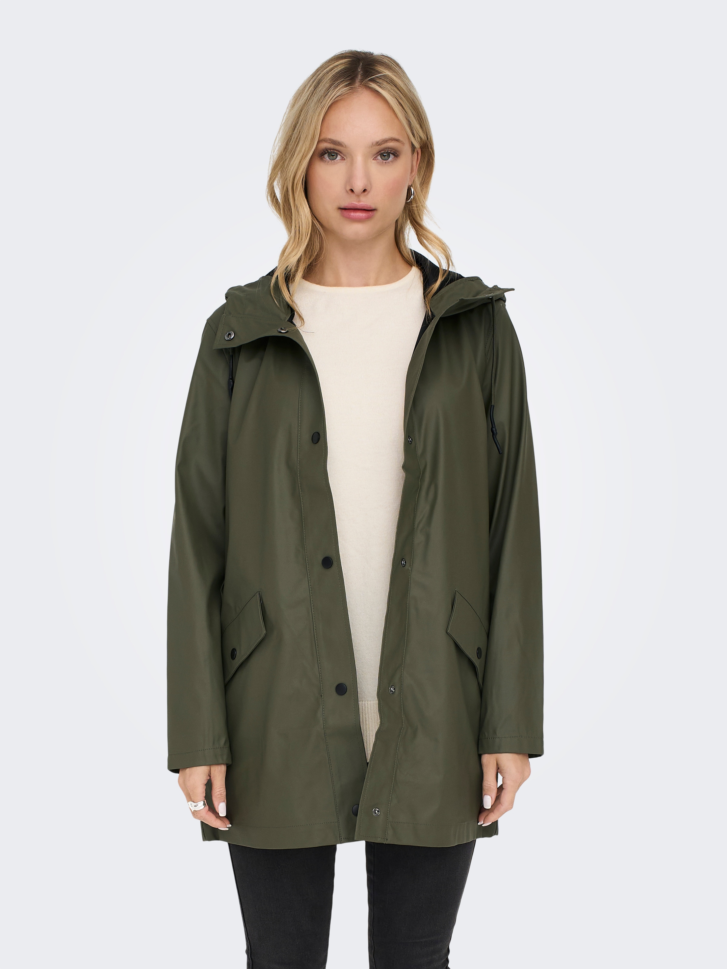 ONLY Kurzmantel »ONLELISA RAINCOAT OTW NOOS«