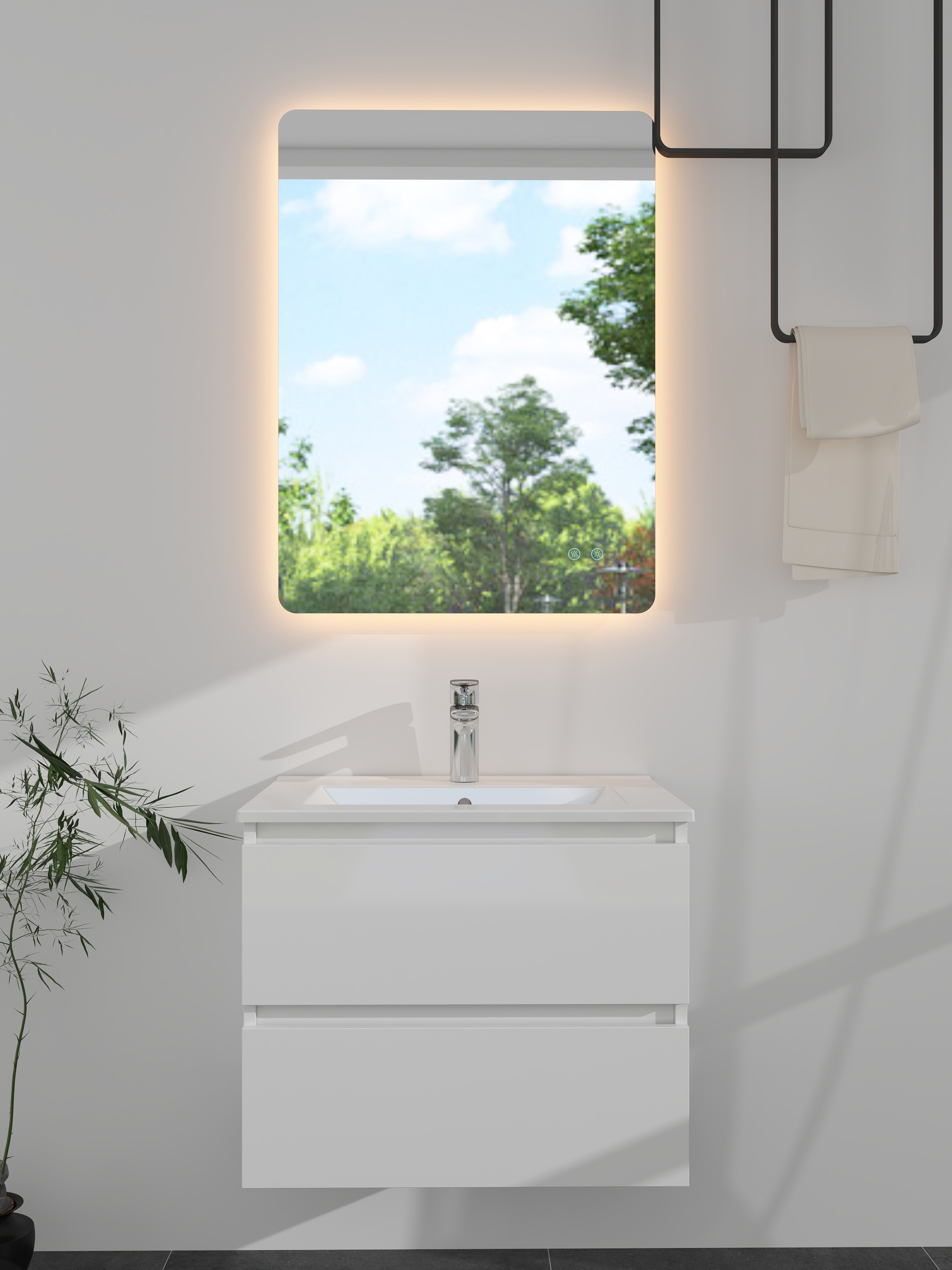 welltime Badmöbel-Set »Toledo in verschiedenen Breiten erhältlich« Komplett günstig online kaufen