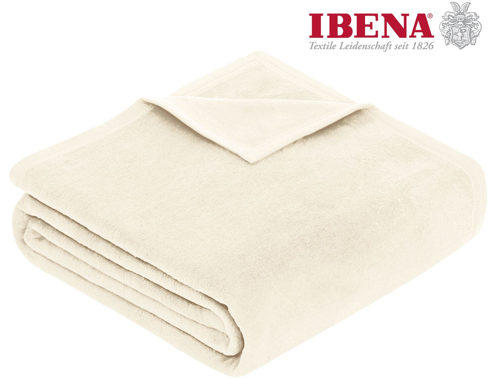 IBENA Wohndecke »Luxus«, verschiedene Größen, unifarbenes Design, Kuschelde günstig online kaufen