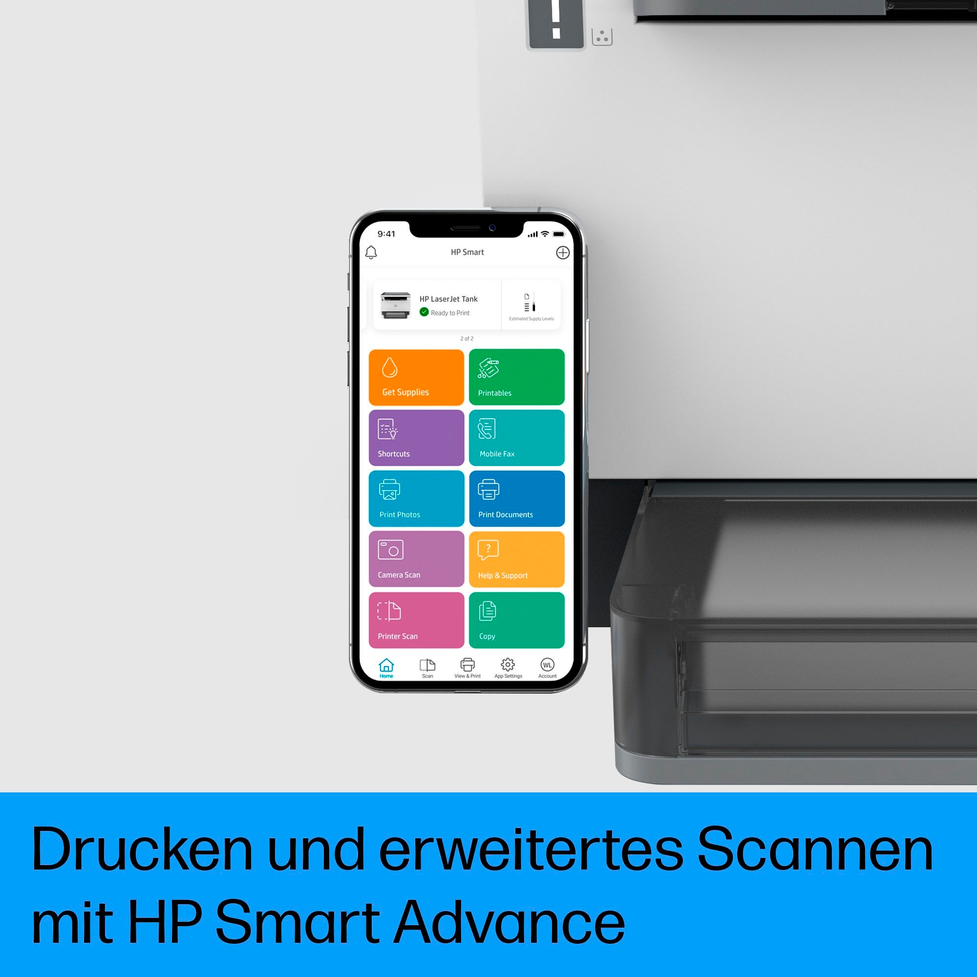 HP Laserdrucker »LaserJet Tank MFP 2604DW Printer«