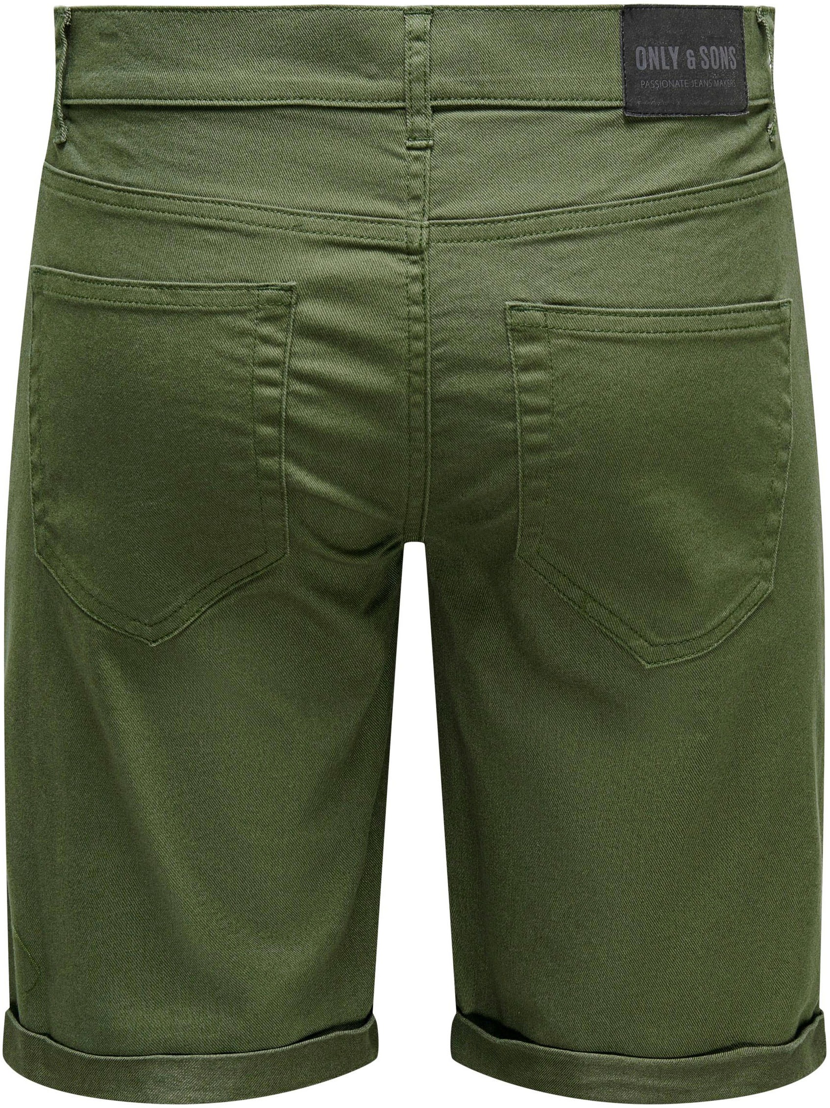 7. Bild von ONLY & SONS Jeansshorts »ONSPLY LIFE REG TWILL 4451 SHORTS«
