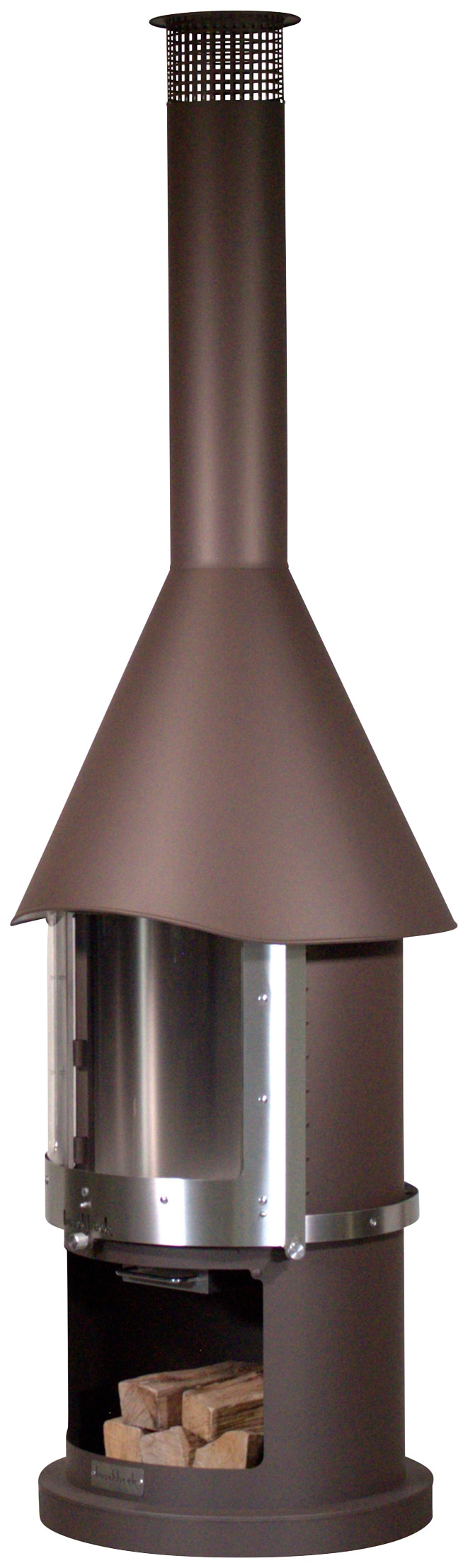 BUSCHBECK Grillkamin »Melbourne« braun metallic