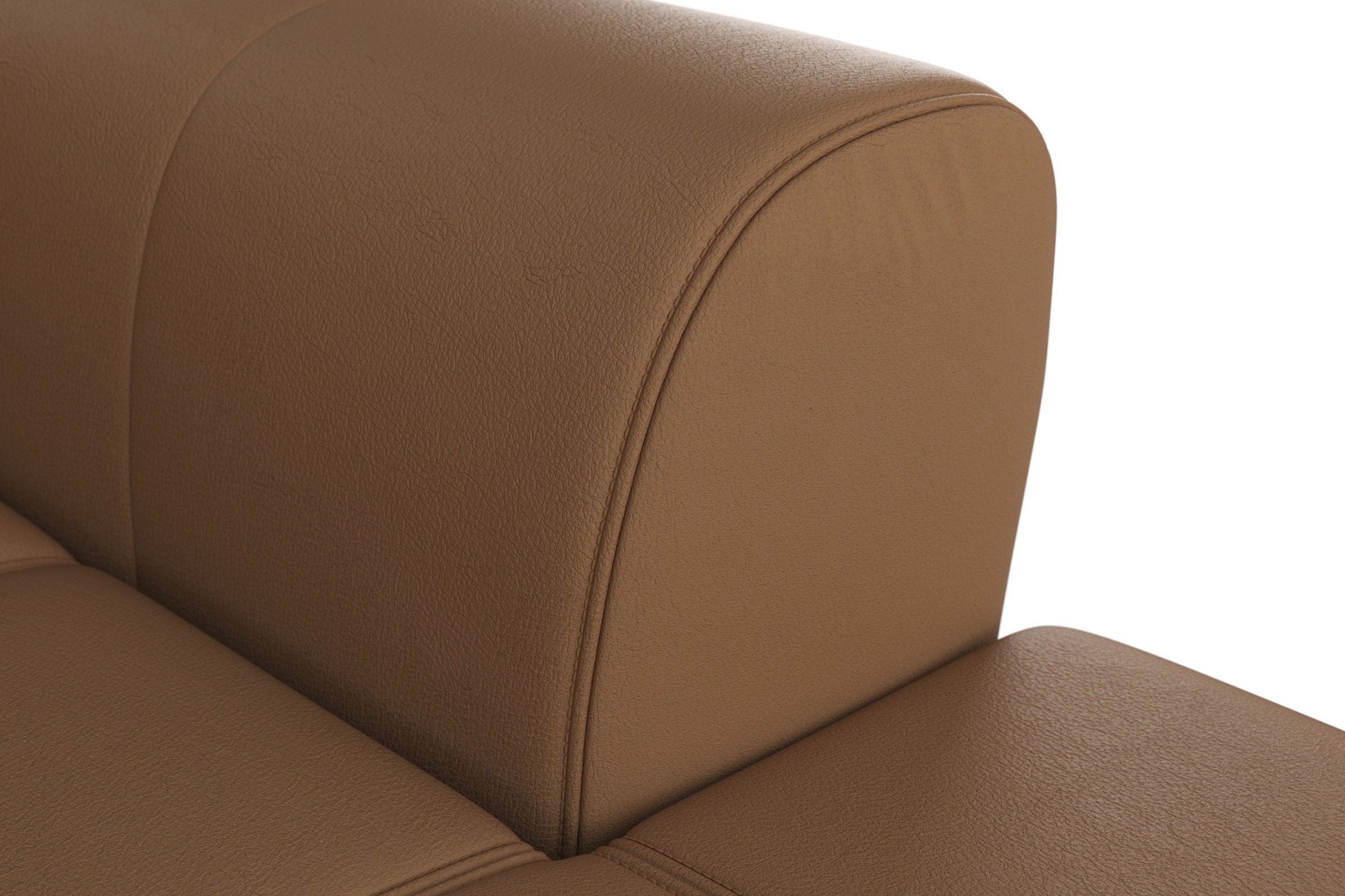 sit&more Wohnlandschaft »Bendigo U-Form«, inklusive Sitztiefenverstellung, Bodenfreiheit 15 cm, in 2 Fußfarben