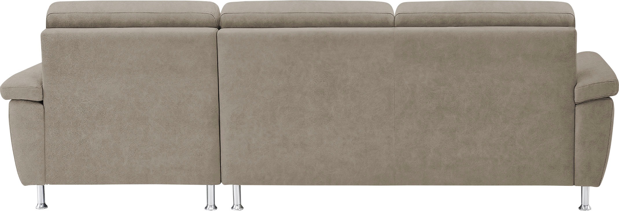 CALIZZA INTERIORS Ecksofa »Onyx L-Form«, Recamiere links oder rechts, wahlweise mit Bettfunktion, Breite 270 cm