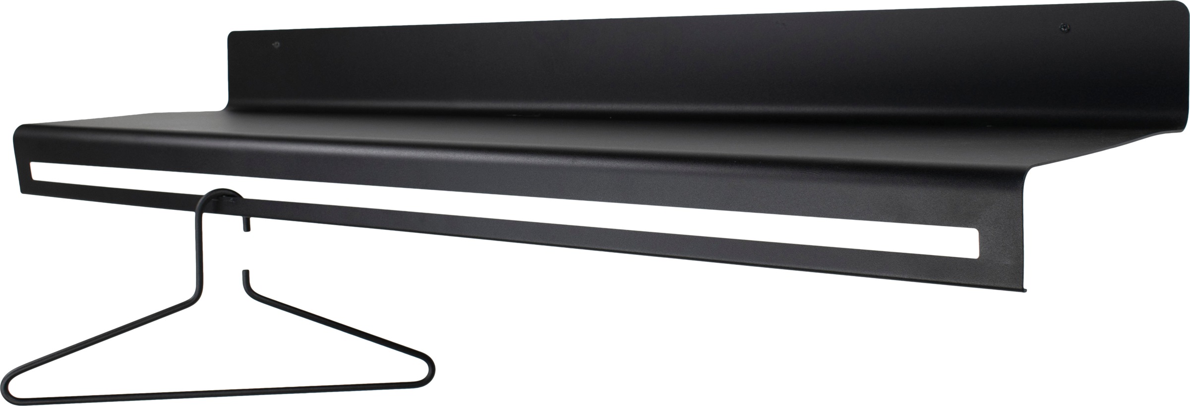 Spinder Design Garderobenleiste »SWAY 120«, (1 St.), 2-in-1 Wandregal + Garderobe