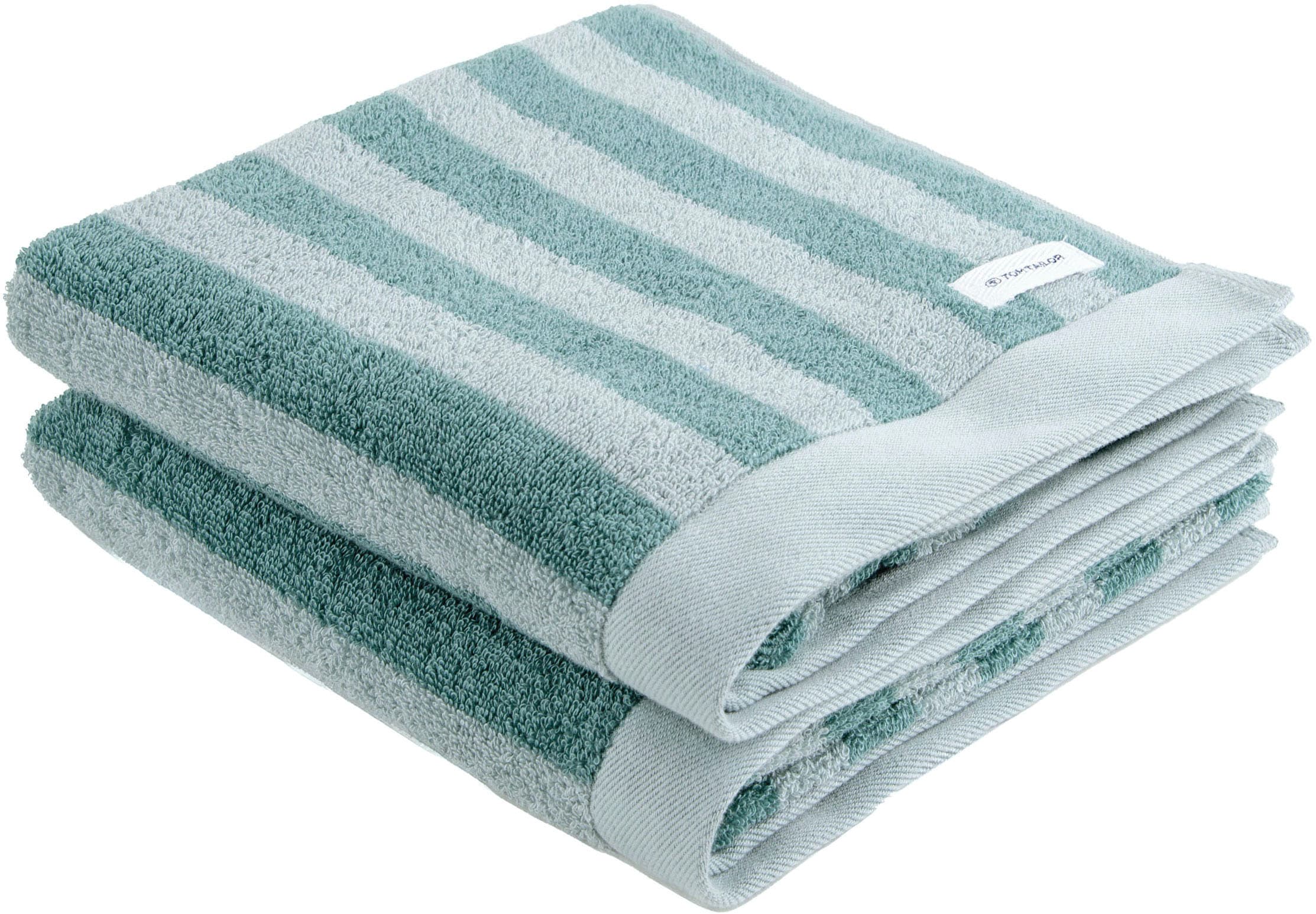 TOM TAILOR HOME Handtuch »Handtuch CLASSIC BATH«, (2 St.) günstig online kaufen