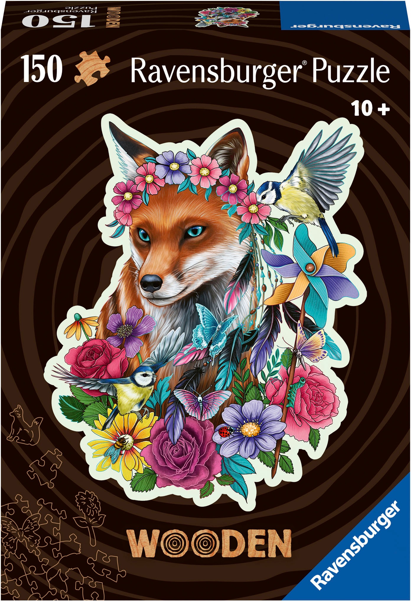 Ravensburger Puzzle »Wooden, Bunter Fuchs«, Made in Europe