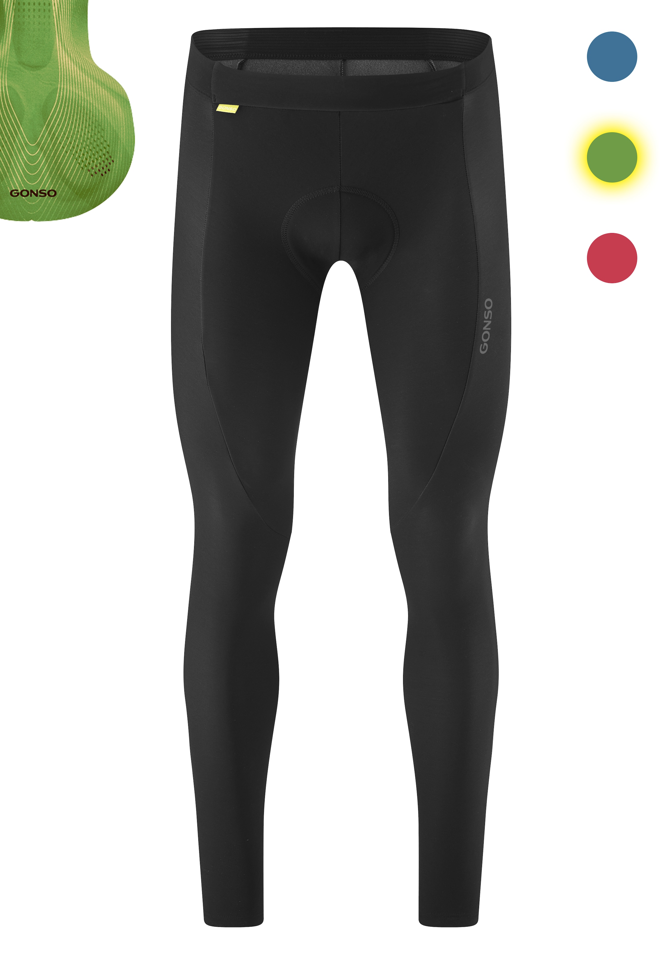 Gonso Fahrradhose »Sitivo Tight M«  Herren Radhose, Radlerhose mit speziellem Sitzpolster, Tight Fit
