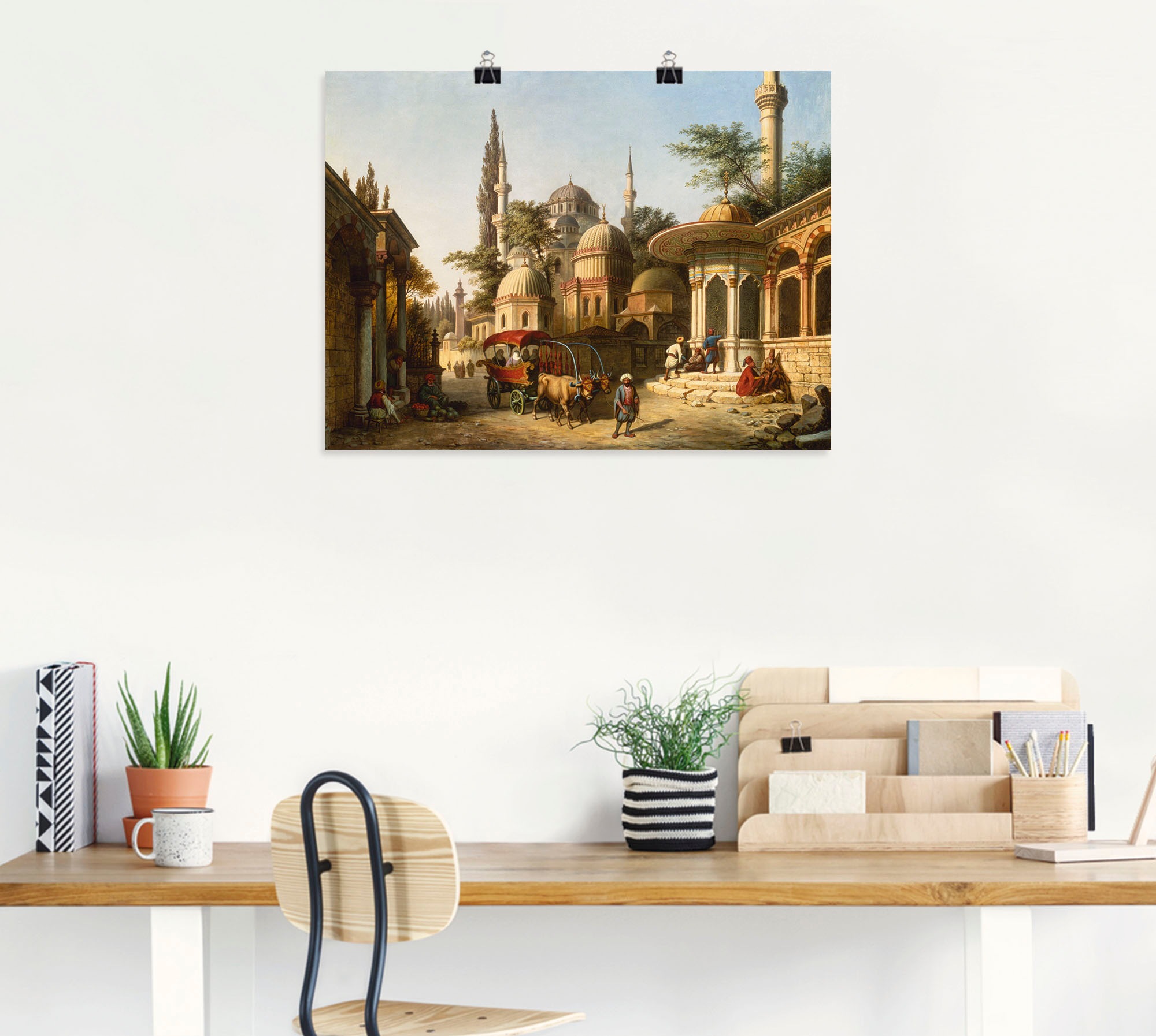 Artland Wandbild »Ansicht einer Moschee in Istanbul« Gebäude 1 Stk. tlg. al günstig online kaufen
