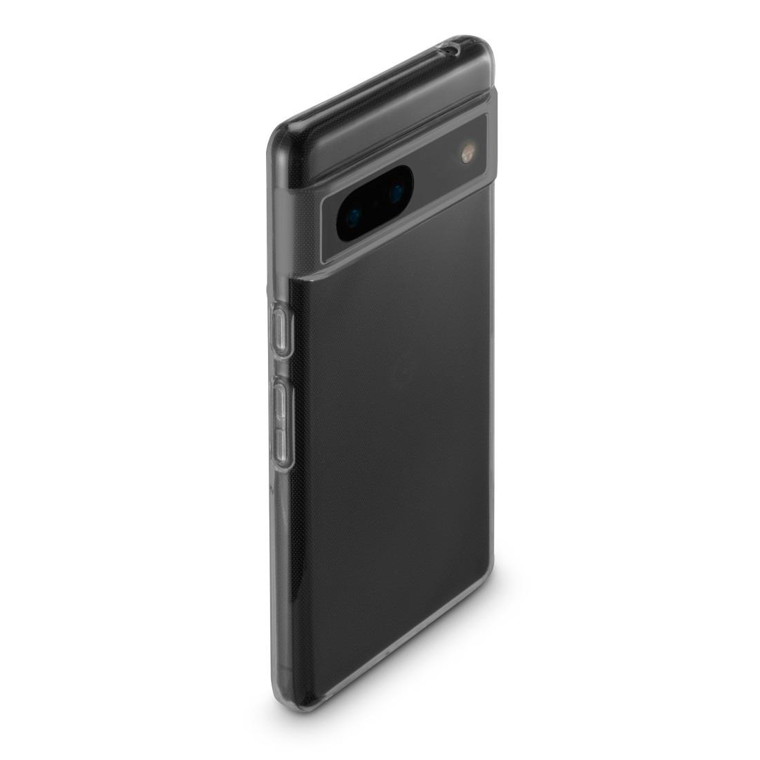 Hama Handyhülle »Handyhülle für Google Pixel 8a, durchsichtig (ohne Vergilben)«, Google Pixel 8a, Anti-Rutsch-Oberfläche und bezogene Seitentasten