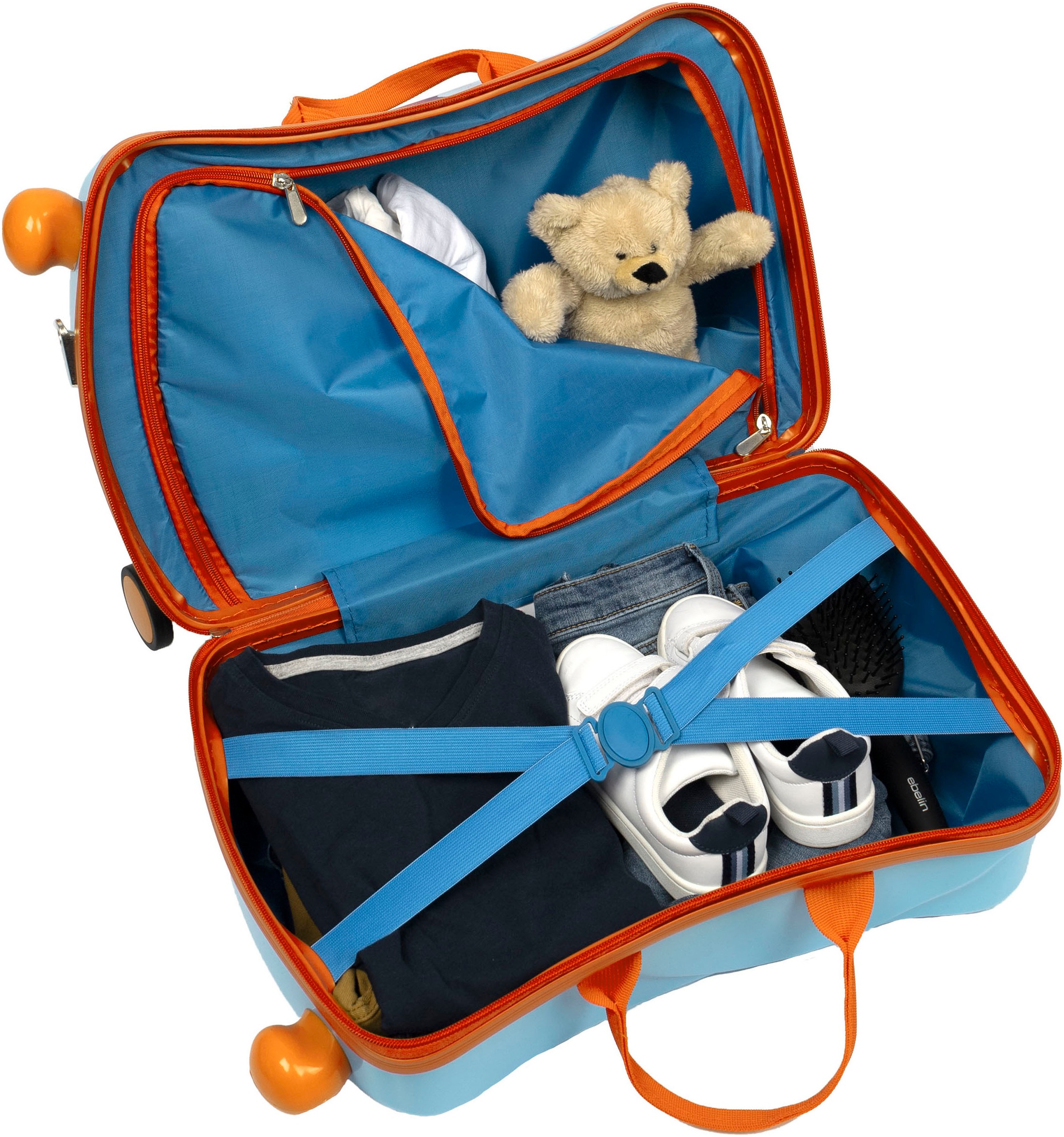 UNDERCOVER Kinderkoffer »Ride-on Trolley, Paw Patrol«, 4 Rollen, zum sitzen und ziehen