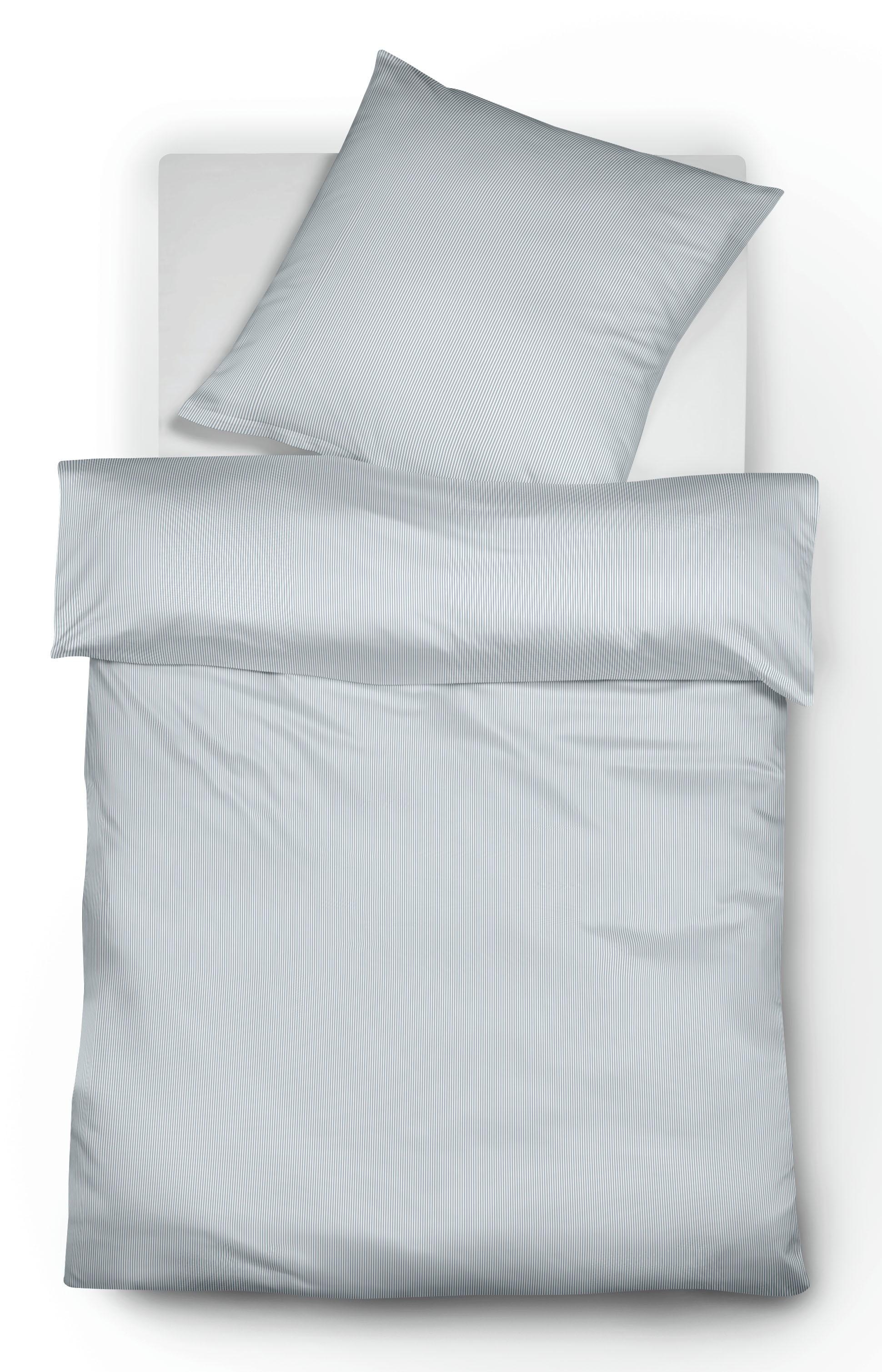 fleuresse Bettwäsche »Porto Structure« 2 Stk. tlg. 100% Baumwolle, in Gr. 1 günstig online kaufen
