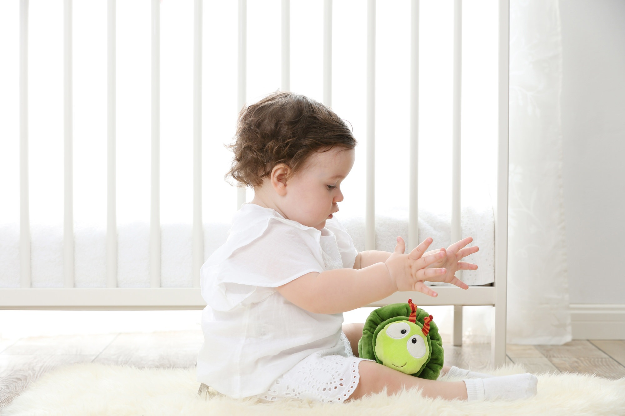 Sigikid Kuscheltier »PlayQ, Rattel-Raupe«