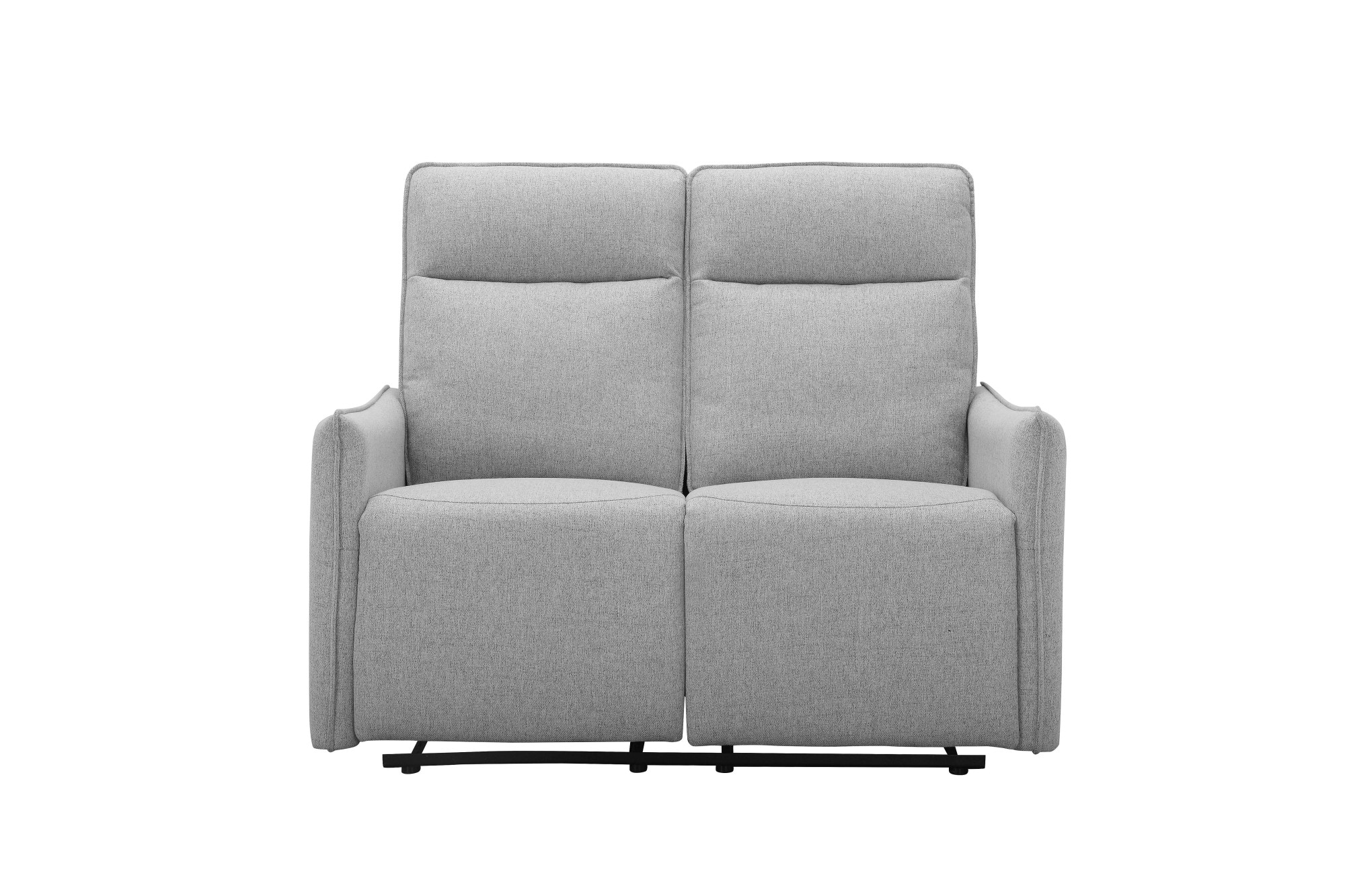 Dorel Home 2-Sitzer »Lugo, Kinosofa mit Reclinerfunktion in Kunstleder und Webstoff«, mit manueller Relaxfunktion in beiden Sitzen