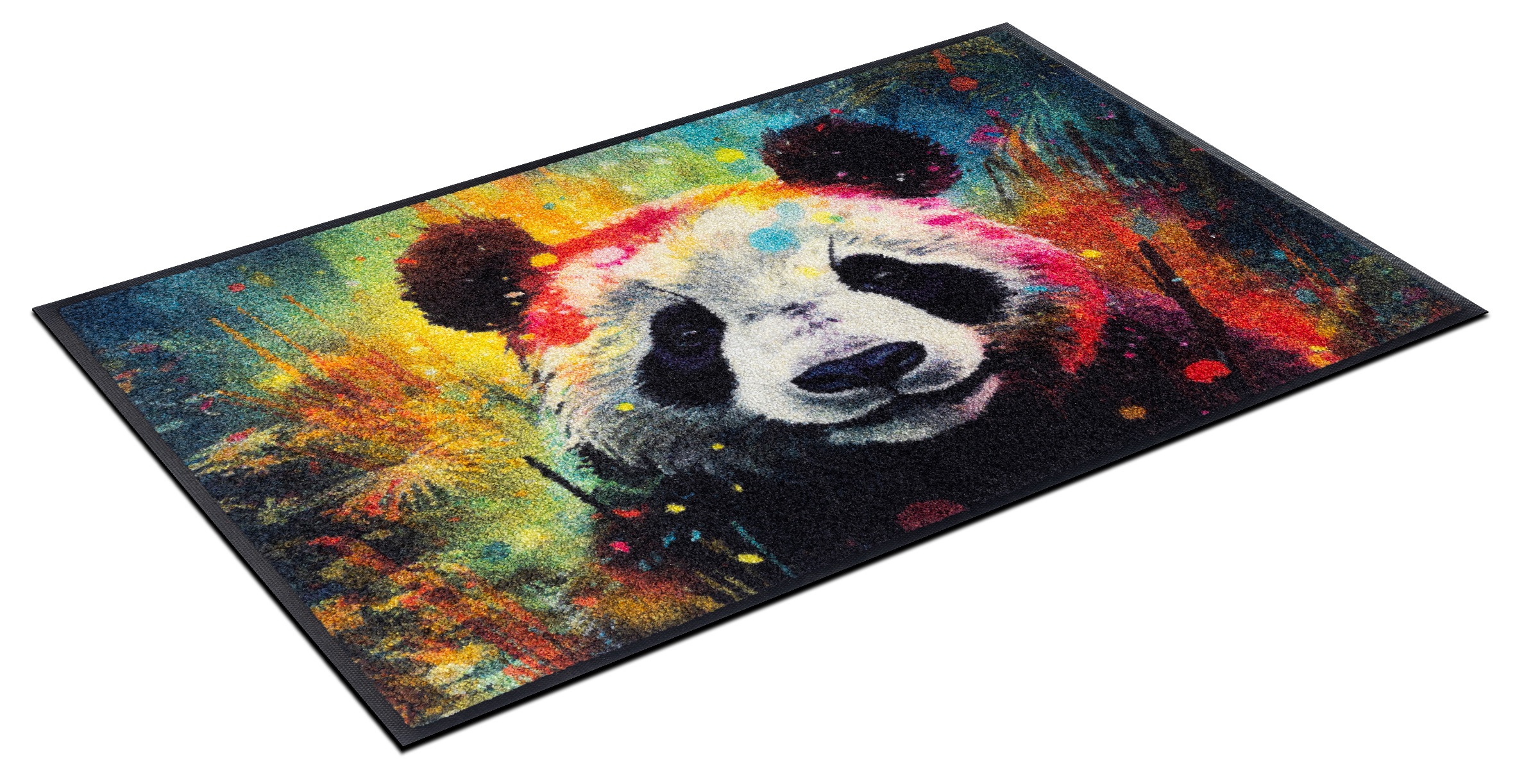 wash+dry by Kleen-Tex Fußmatte »Pandy McPanda«, rechteckig, 7 mm Höhe