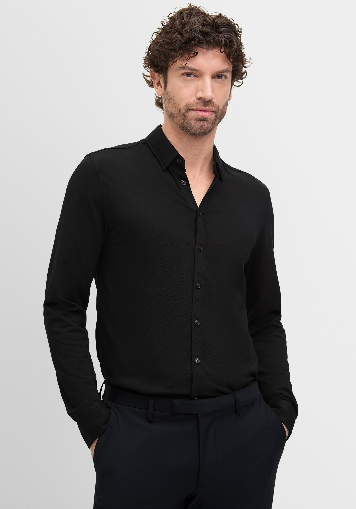 Cinque Businesshemd »CIRONI« bügelfreie Piquet Qualität, Leisure-Fit