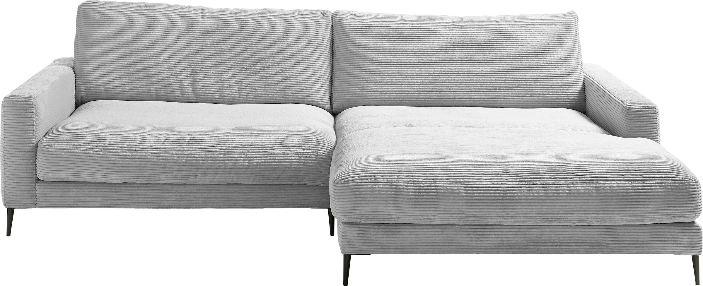 INOSIGN Ecksofa "Downtown, B/T/H: 272/190/84 cm L-Form", weicher Sitzkomfor günstig online kaufen