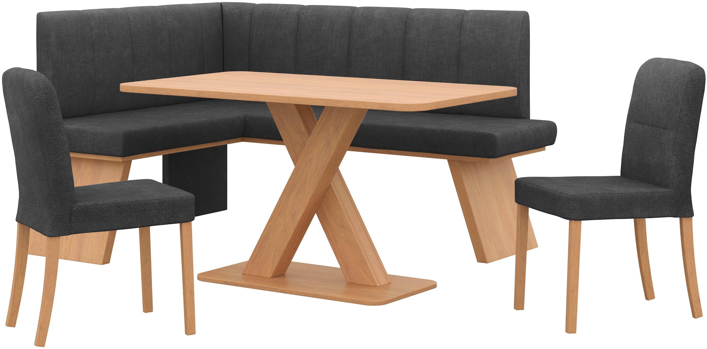 Home affaire Eckbankgruppe »Nina« Set, 4er, 4 Stk. tlg. Sitzgruppe Esszimme günstig online kaufen
