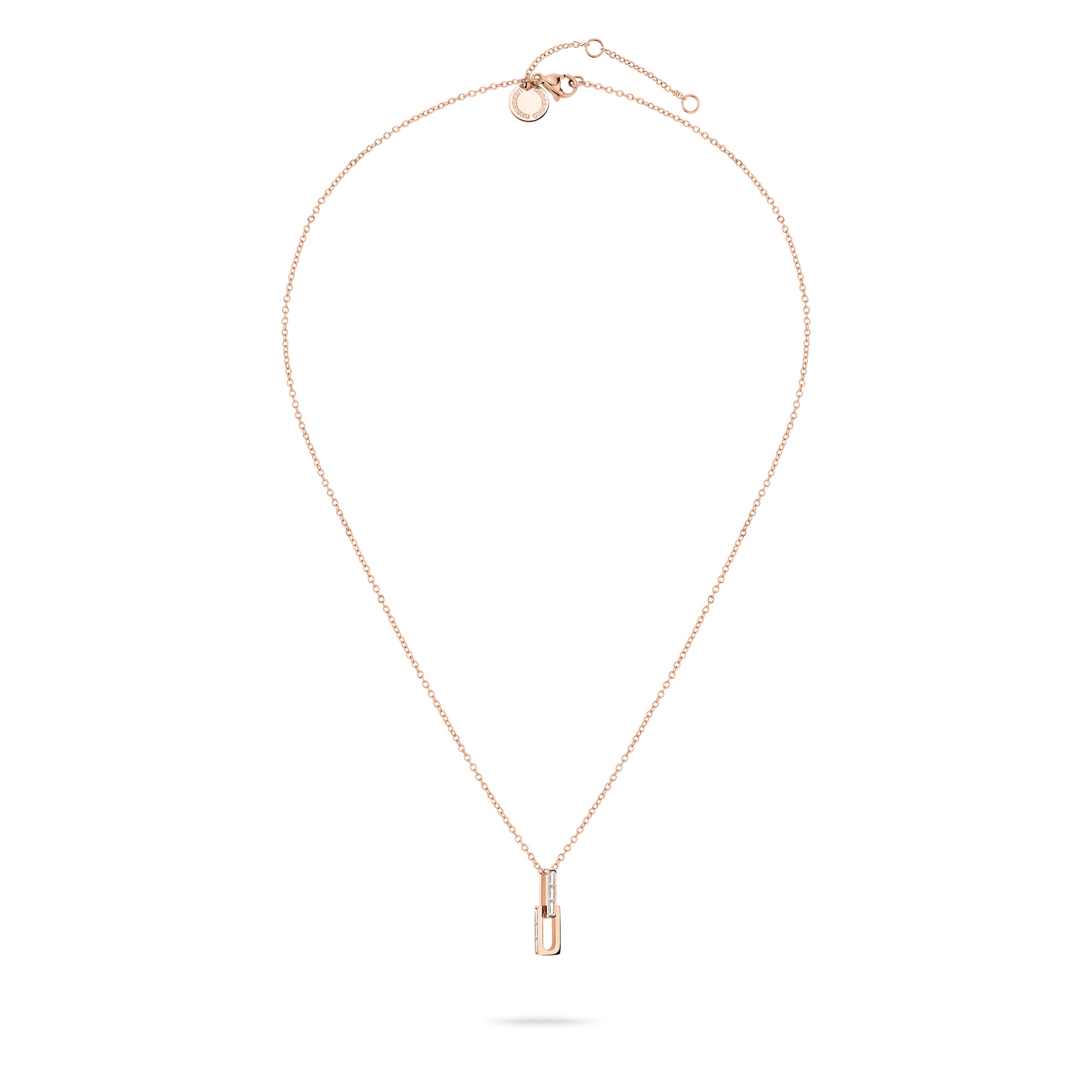 Liebeskind Berlin Kette mit Anhänger »Schmuck Geschenk Edelstahl Halskette Festive Mini Link LJ-1367 LJ-1470«, mit Zirkonia (synth.)