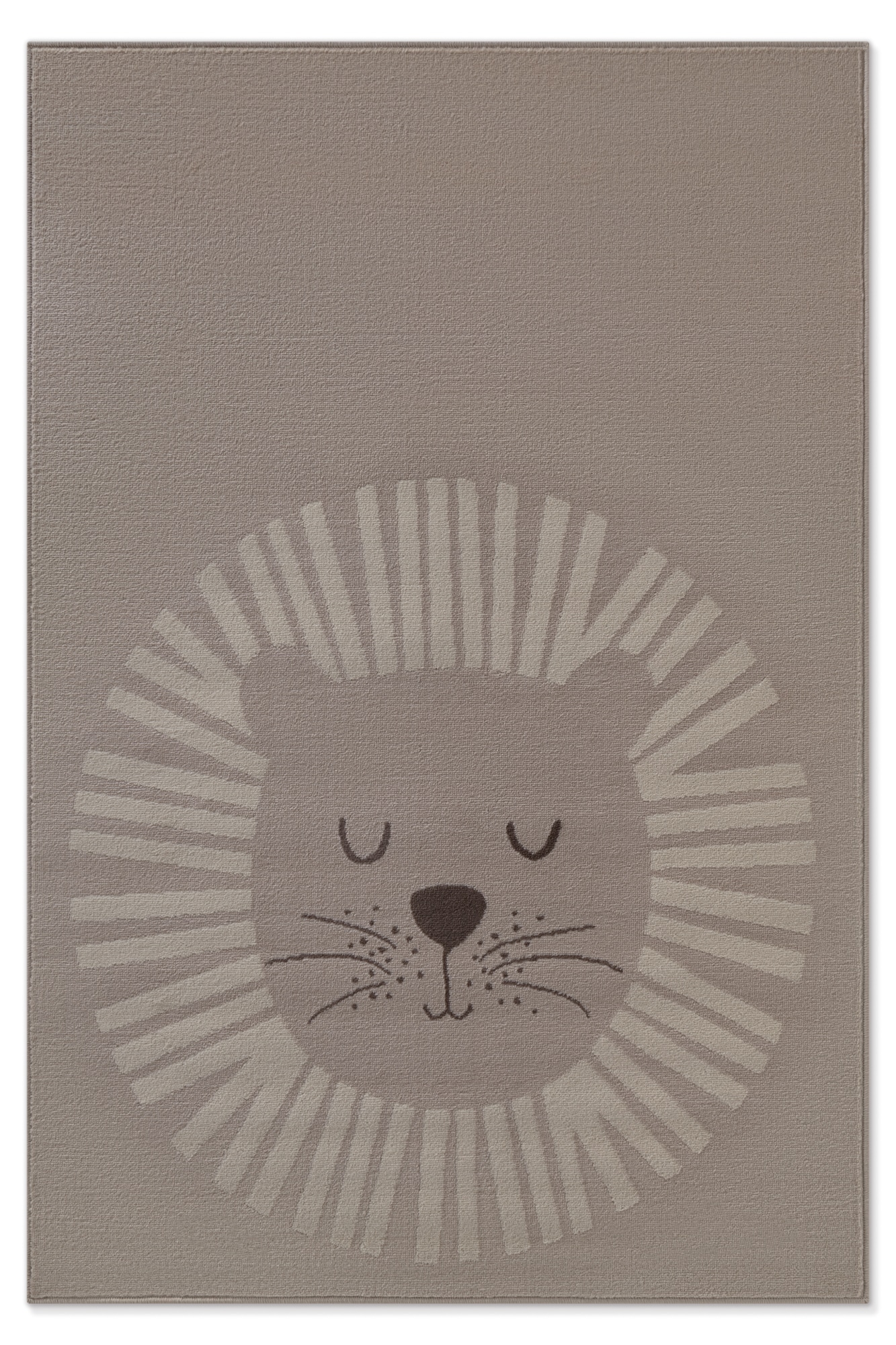 HANSE Home Kinderteppich »Happy Lion«, rechteckig, 8 mm Höhe, Spielteppich, fest, Kinderzimmer, Kurzflor, Spielunterlage