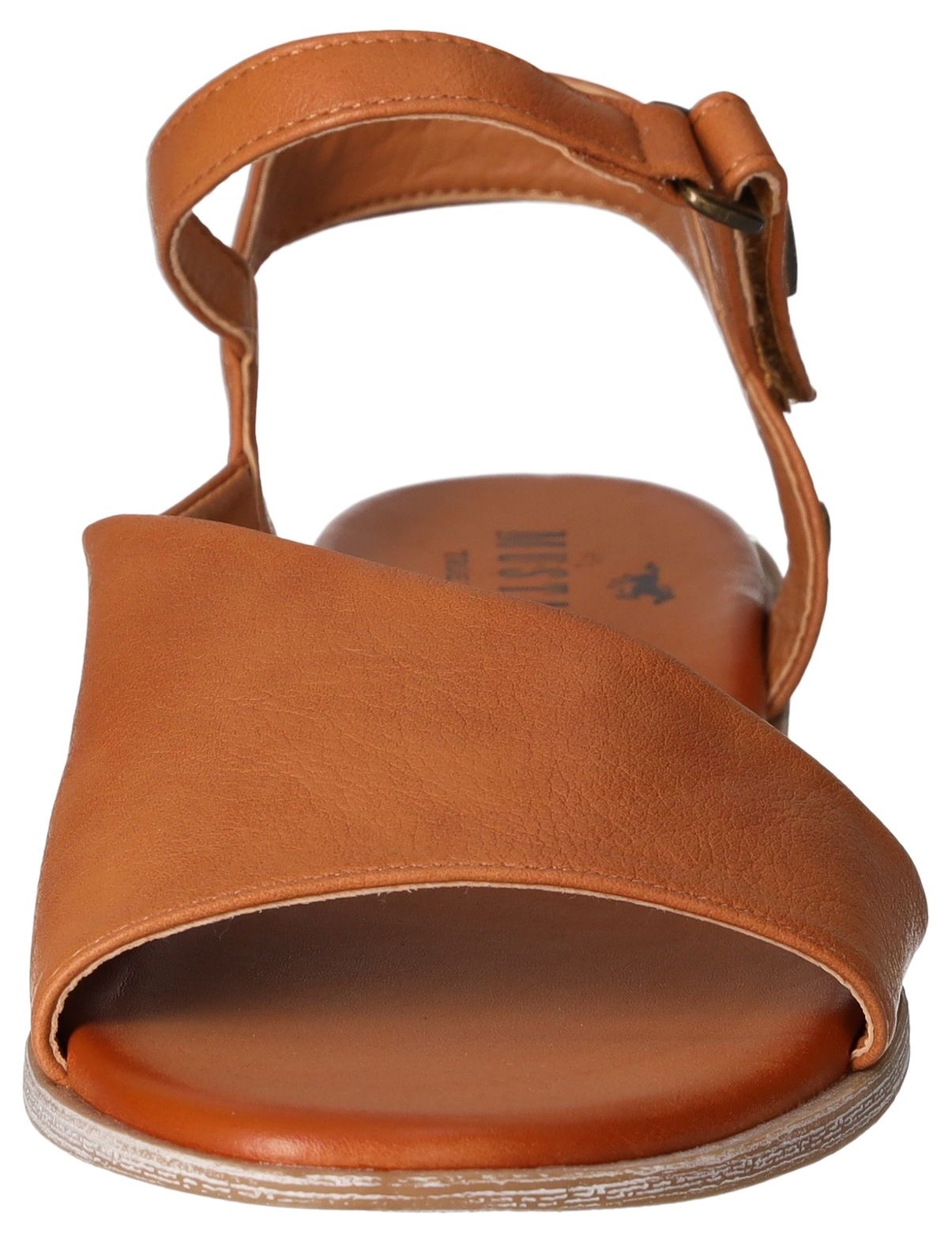 Mustang Shoes Sandale  , Sommerschuh, Sandalette, Riemchensandale in asymmetrischer Form