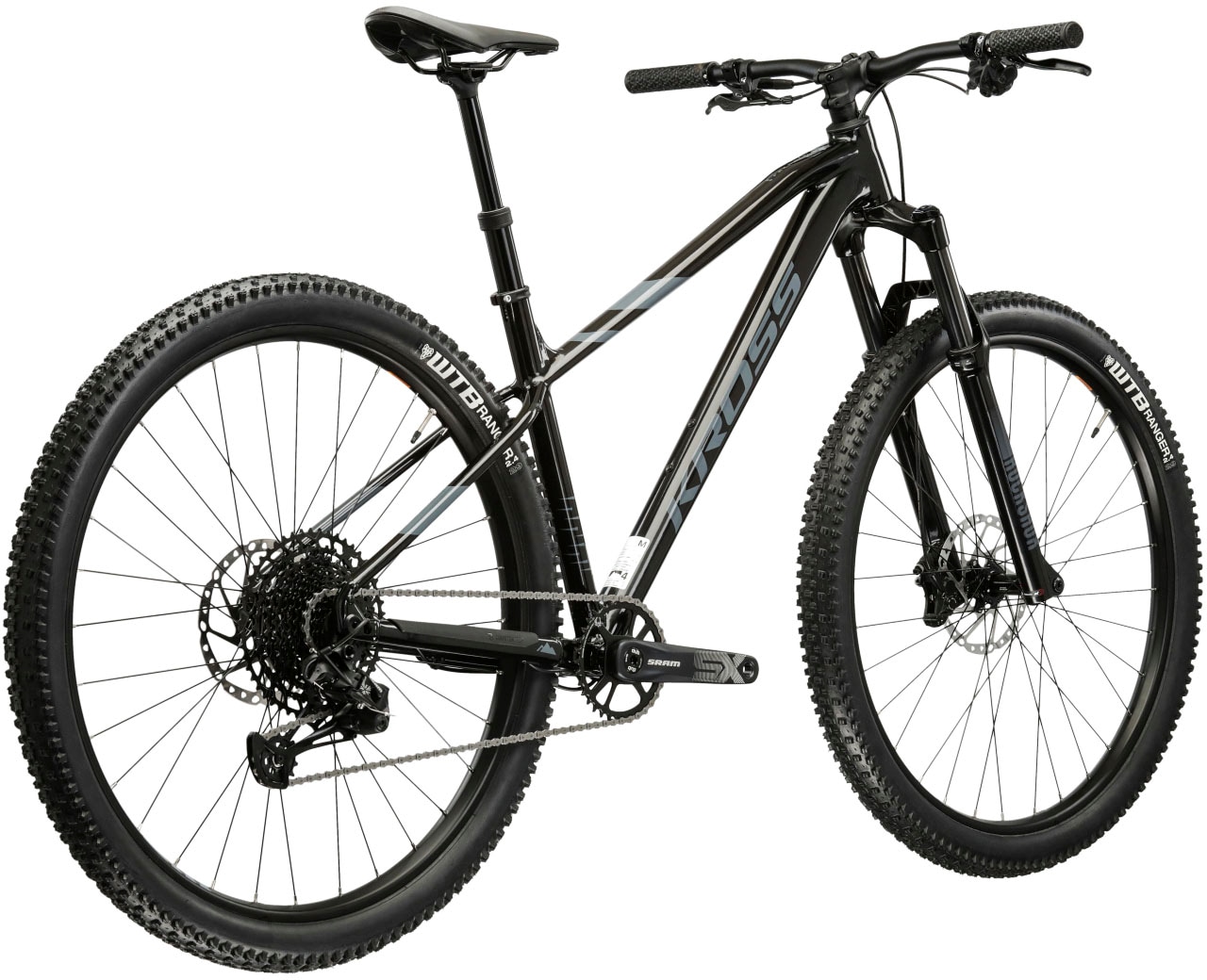 Kross Mountainbike »Hardtail Level 6.0«, 12 Gang, SRAM, NX EAGLE Schaltwerk, Kettenschaltung