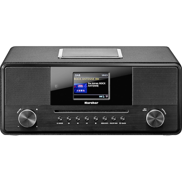 RDS-UKW Internet-Radio RDS Digitalradio Rechnung (DAB bestellen (Bluetooth-WLAN 36 mit »DAB Karcher auf 9000CDI«, +)-Internetradio-FM-Tuner W) mit