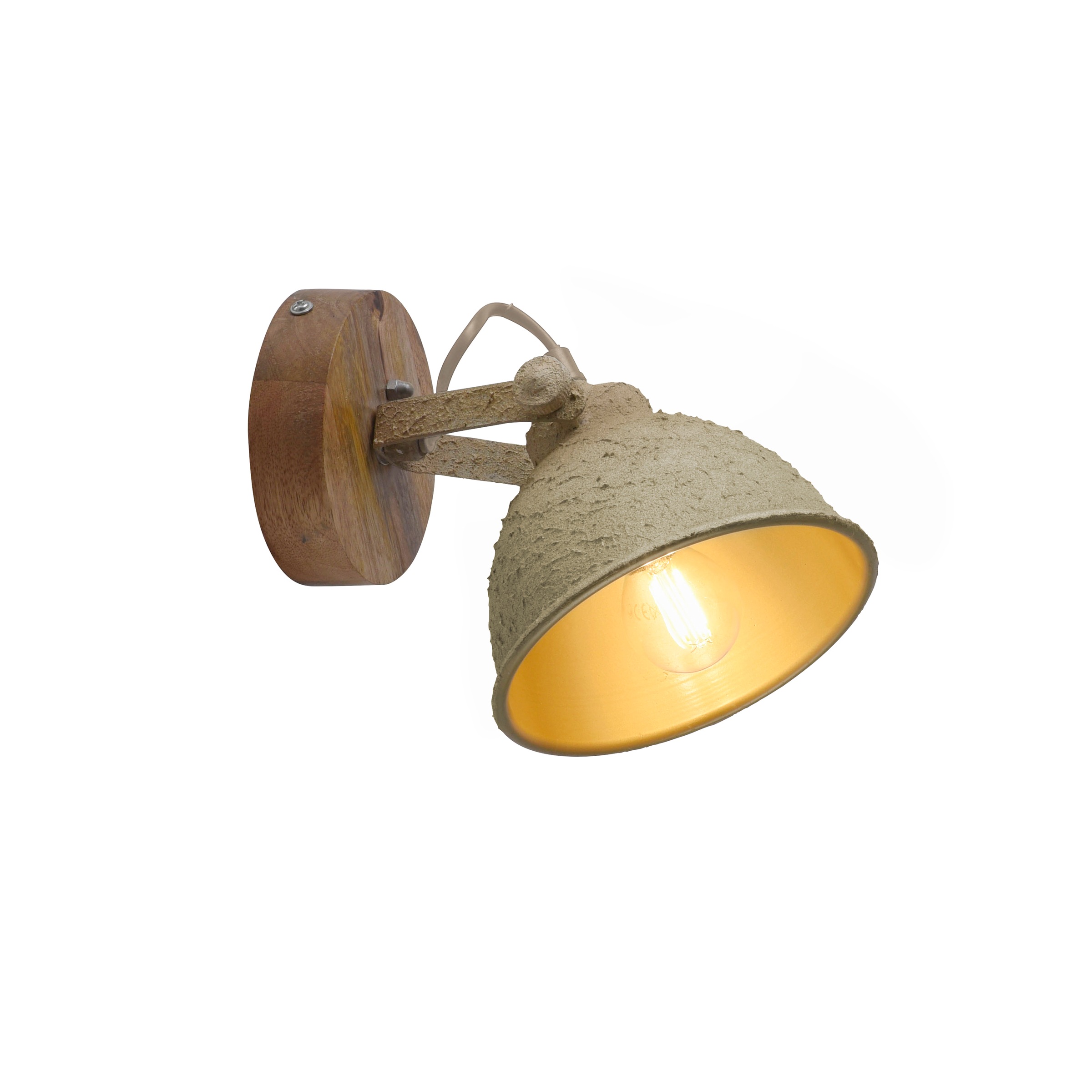 JUST LIGHT Wandleuchte »SAMIA«, 1 flammig, Leuchtmittel E14 | ohne Leuchtmittel, ExklusiveE14