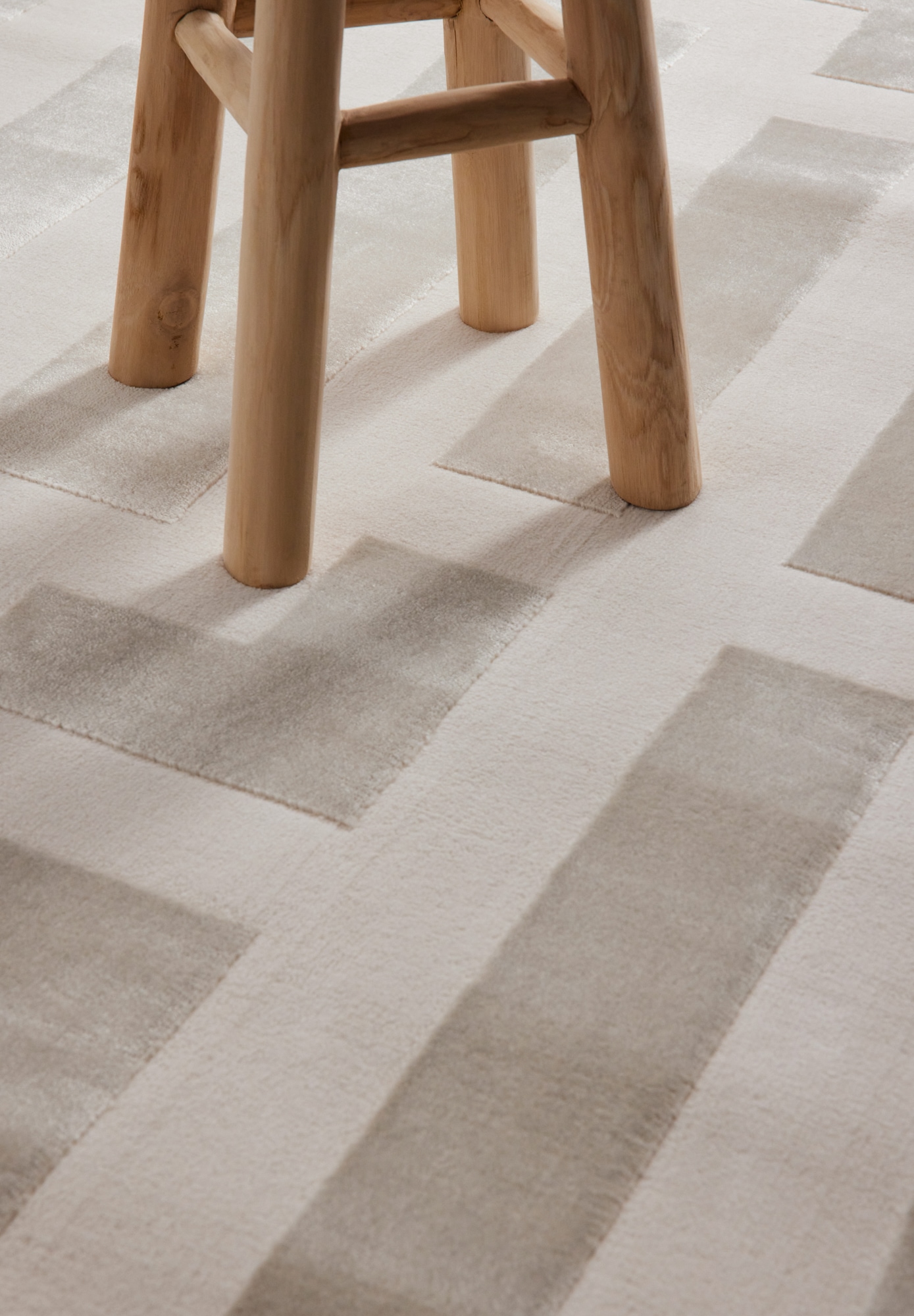 ELLE DECORATION Designteppich »Onyx«, rechteckig, 9 mm Höhe, Wohnzimmer, Schlafzimmer, Läufer, Hoch-Tief Effekt, Flur, Glanz
