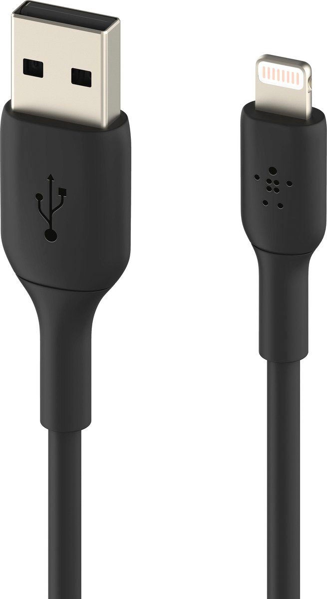 Belkin Smartphone-Kabel »Lightning Lade/Sync Kabel PVC mfi zertifiziert 2 m«, USB Typ A, Lightning, 200 cm