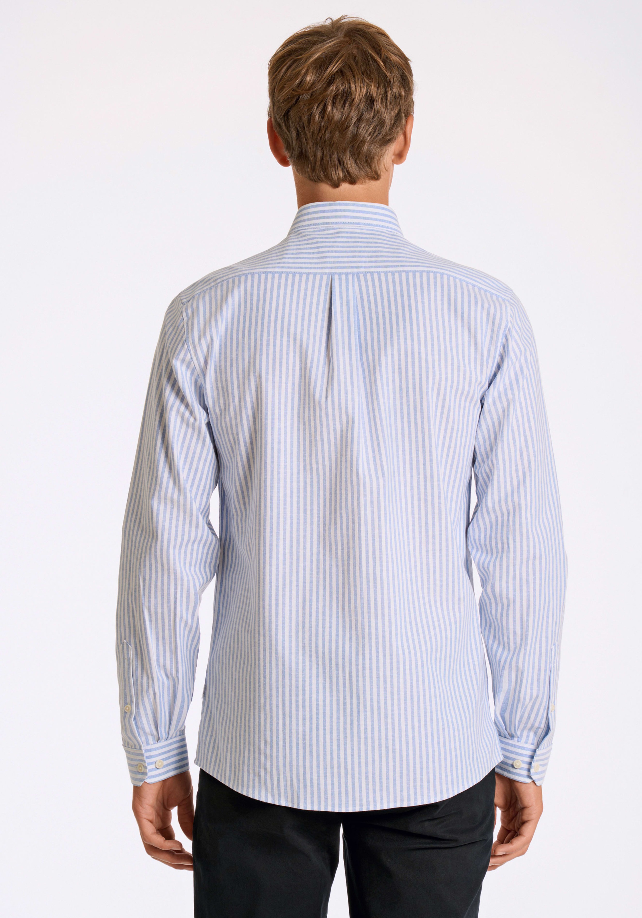 LINDBERGH Langarmhemd im Streifen-Design