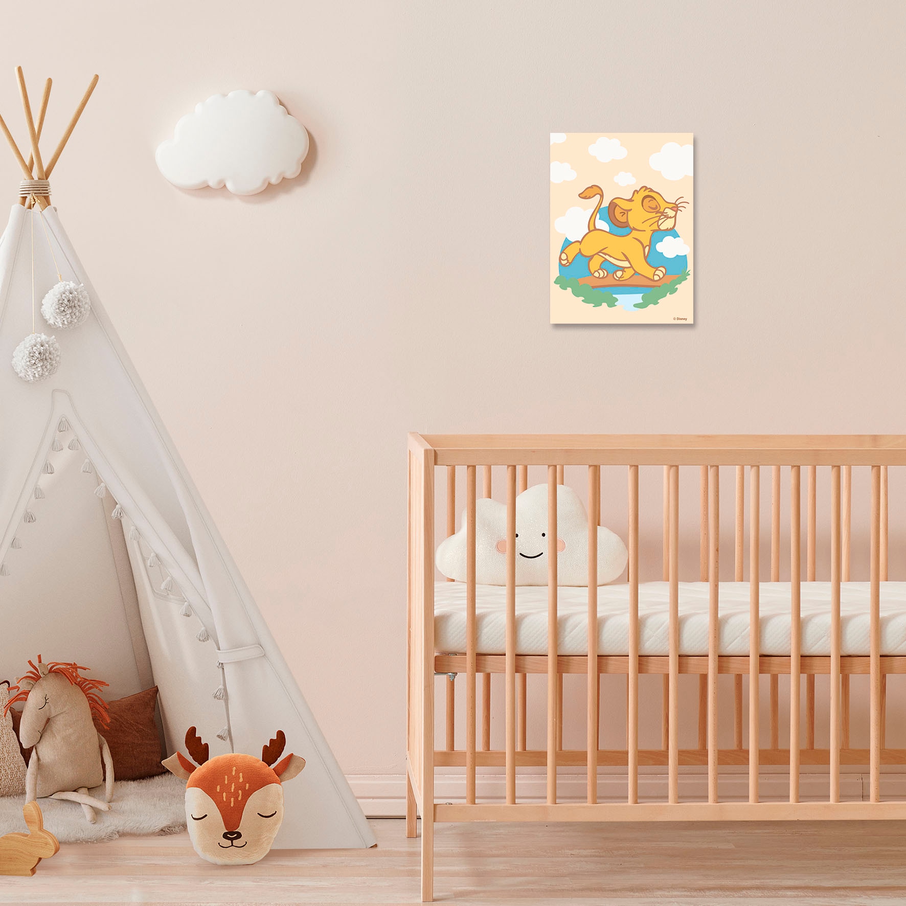 Ravensburger Malen nach Zahlen »CreArt, Hello Baby, Simba« für Erwachsene; Made in Europe