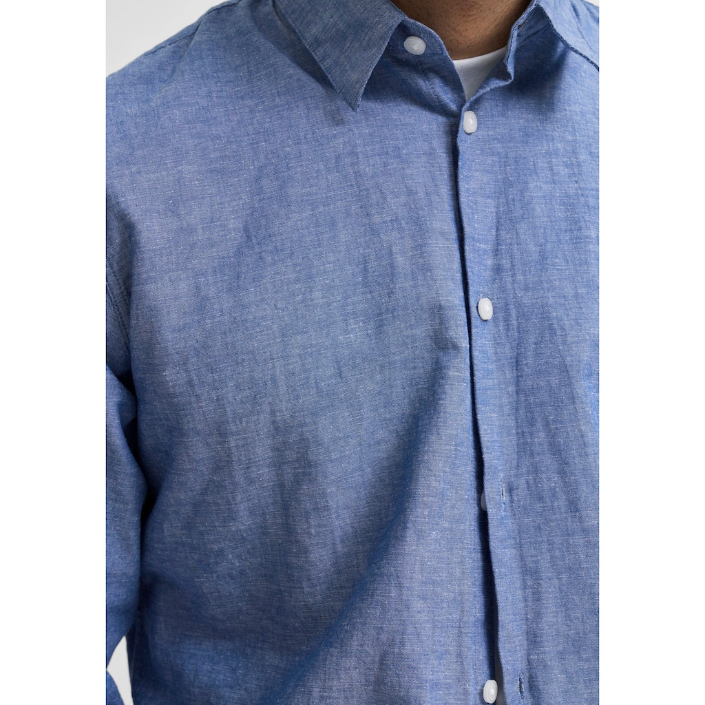 SELECTED HOMME Leinenhemd »NEW-LINEN SHIRT«