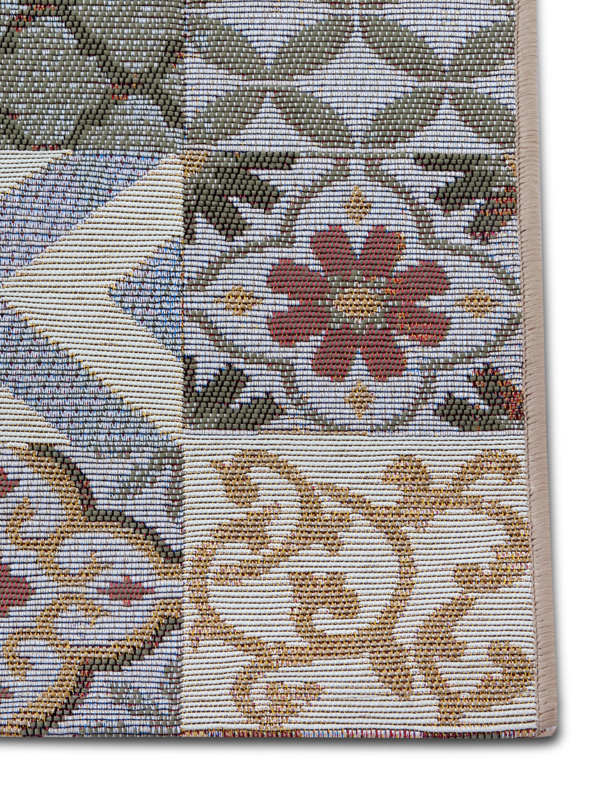 HANSE Home Läufer »Mosaik«, rechteckig, 6 mm Höhe, strapazierfähig, pflegeleicht, robust, Anti-Rutsch, Küche, Flur, Diele