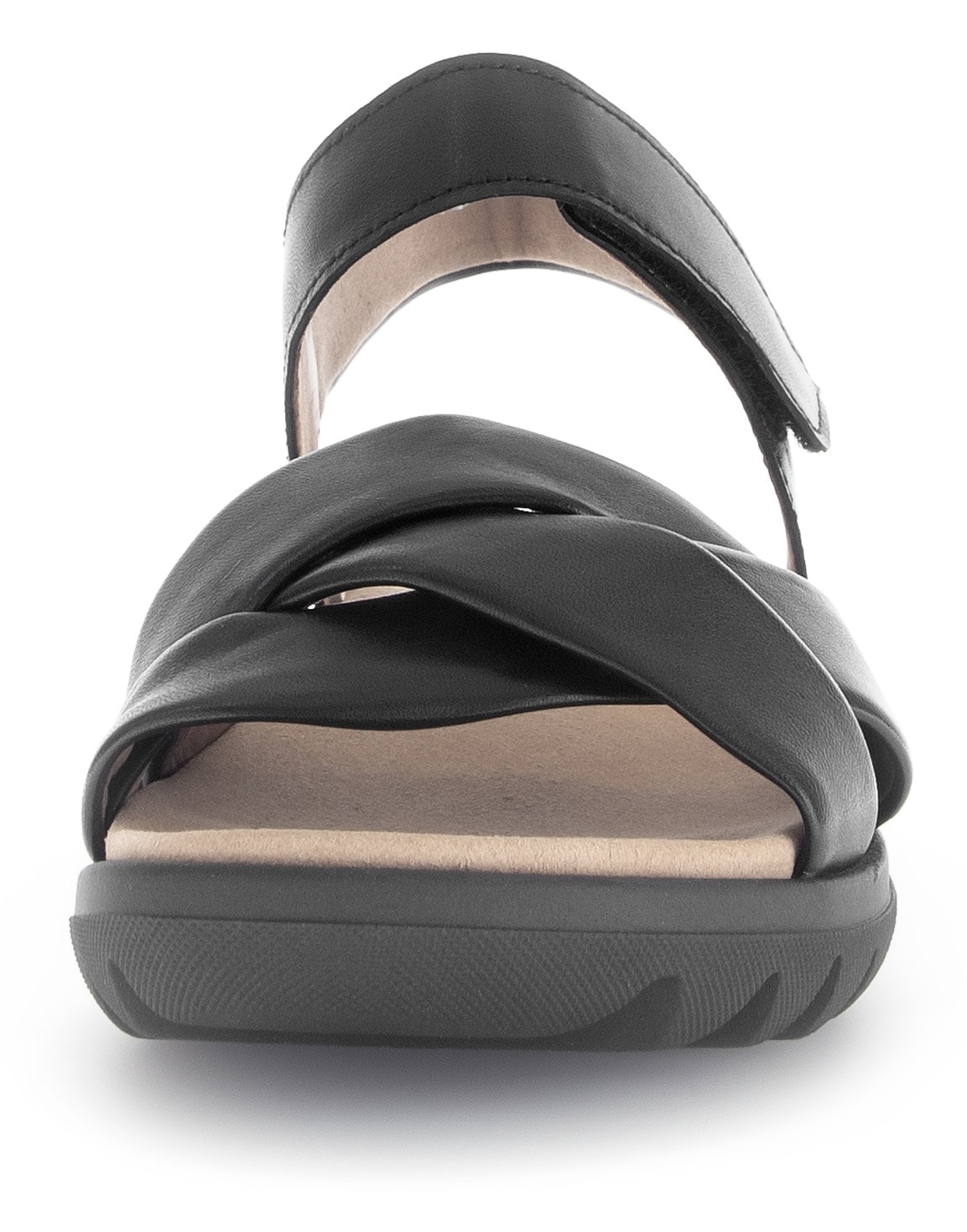 Gabor Riemchensandale, Sommerschuh, Keilsandalette, Bequemschuh mit Klettverschluss