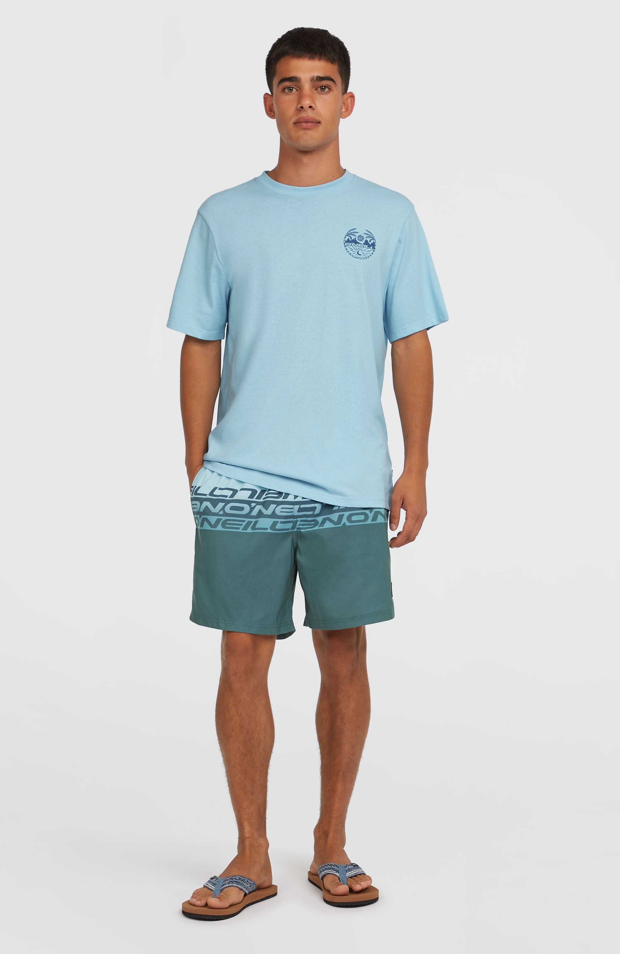 O'Neill Badehose »O'NEILL CALI STRIPE 16'' SWIMSHORTS«