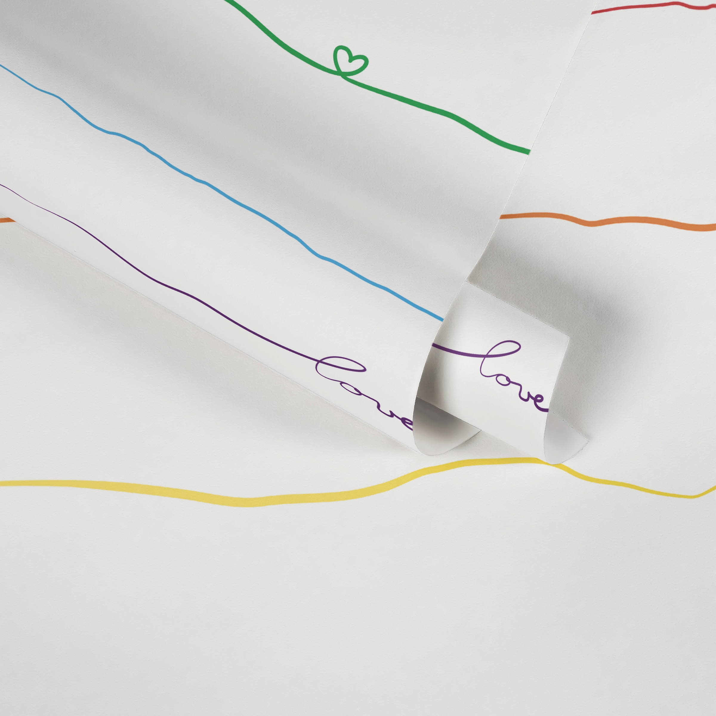 A.S. Création Vliestapete »Little Love« Motiv | abstrakt | naturalistisch glatt Tapete Kinder Tapeten Kinderzimmer Schlafzimmer modern Design Optik