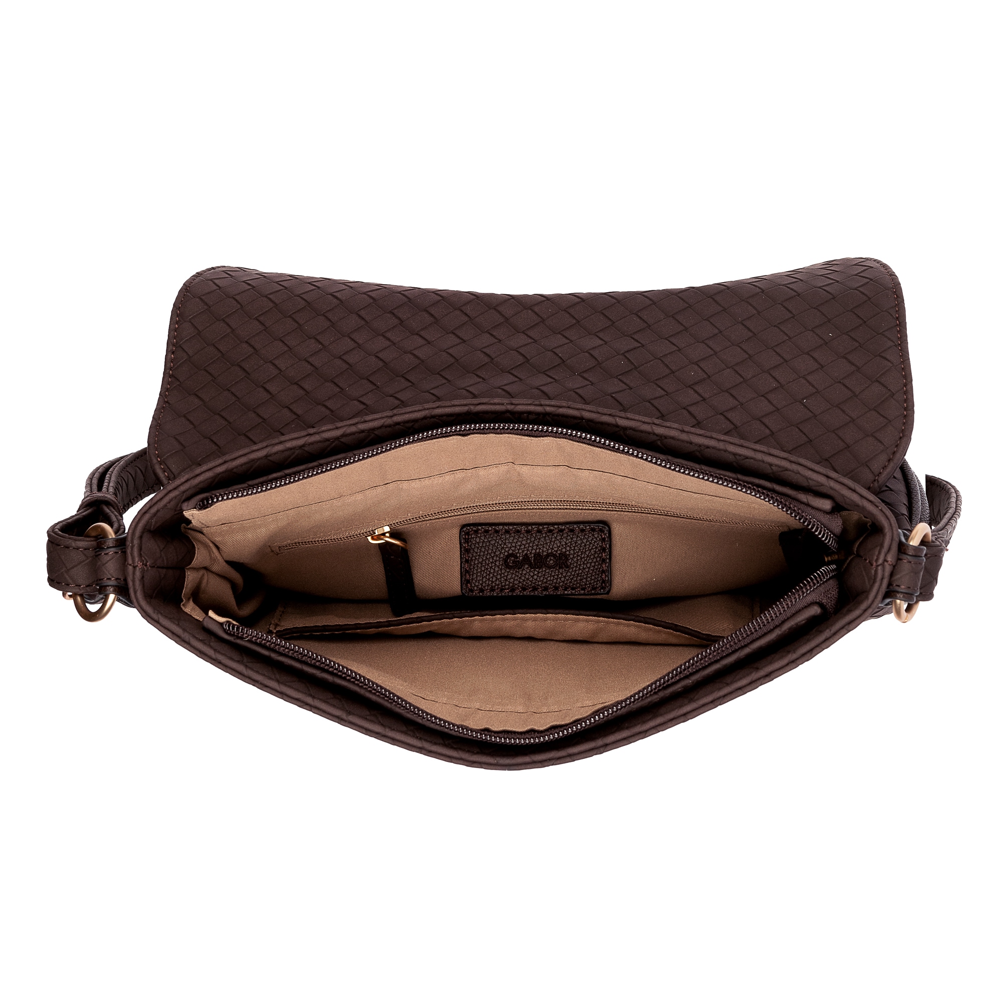 Gabor Umhängetasche »Binta« Damen Schultertasche edlem Logo-Aufnäher