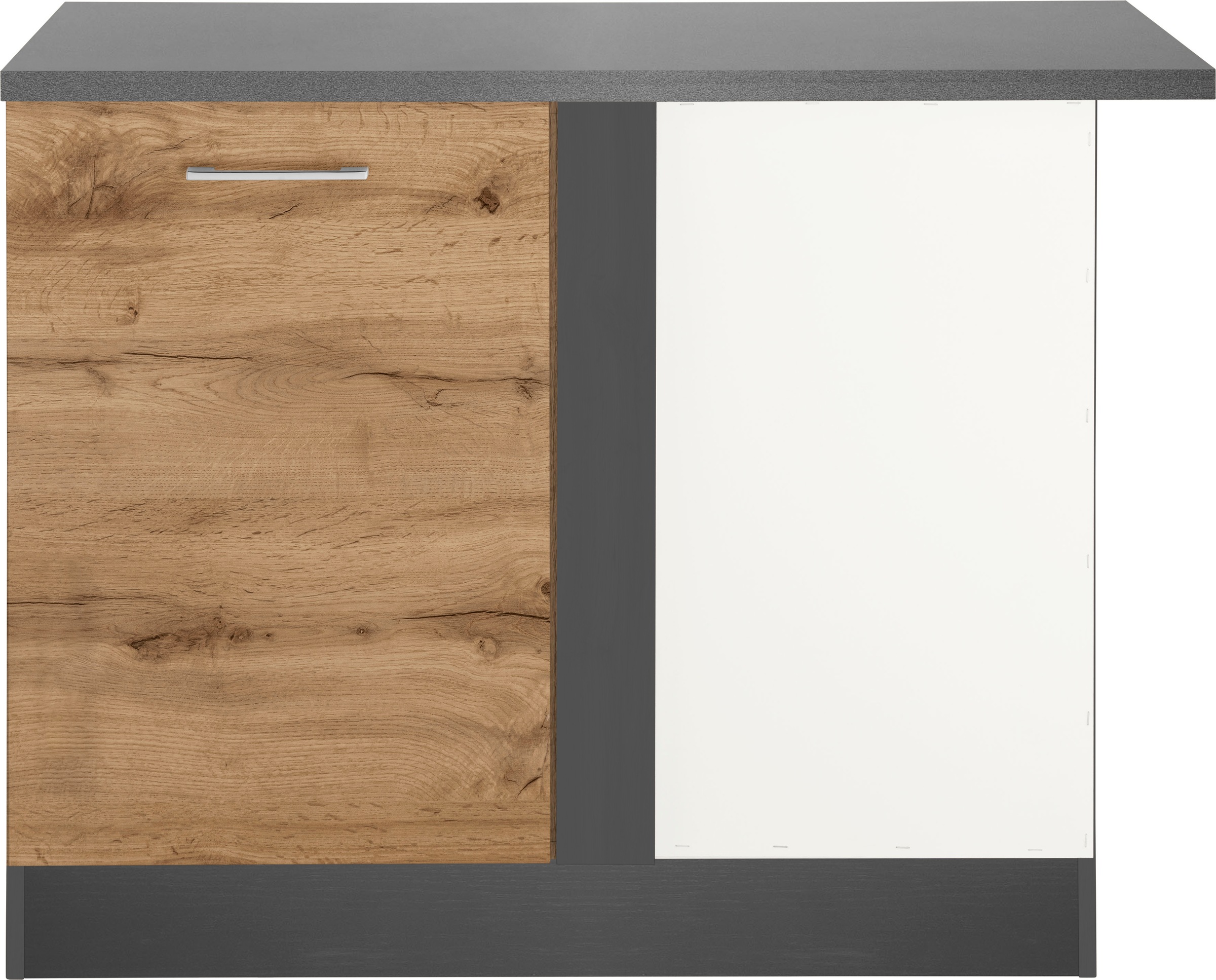 KOCHSTATION Eckunterschrank "KS-Colmar" 110 cm, mit Metallgriff günstig online kaufen